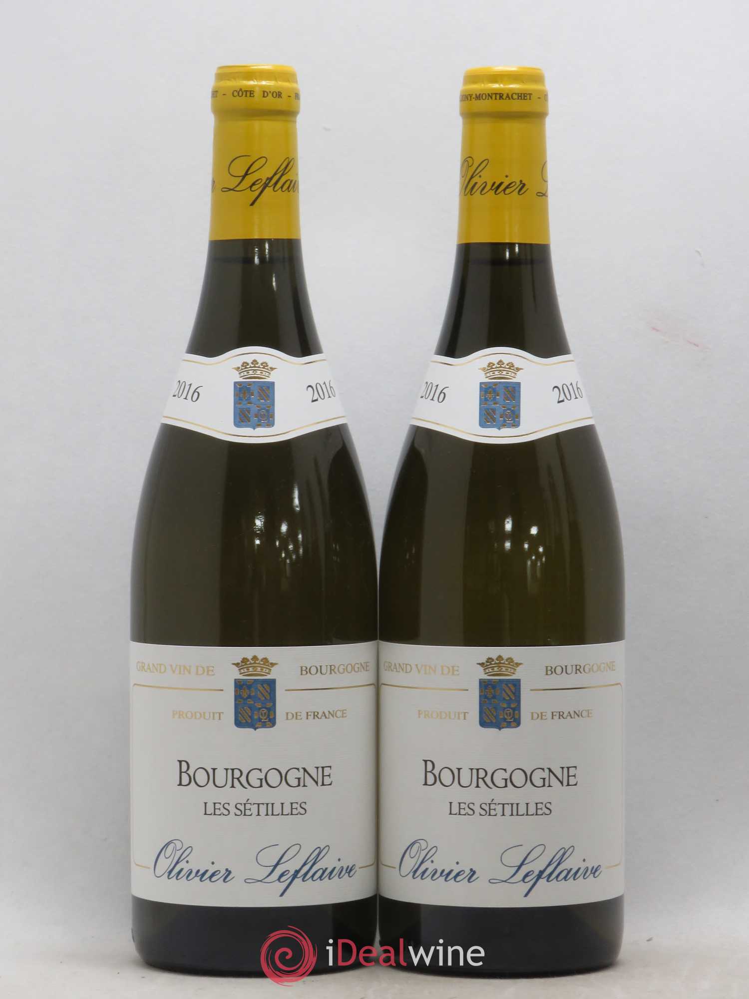 Bourgogne Les Setilles Olivier Leflaive 2016 - Posten von 2 Flaschen - 0