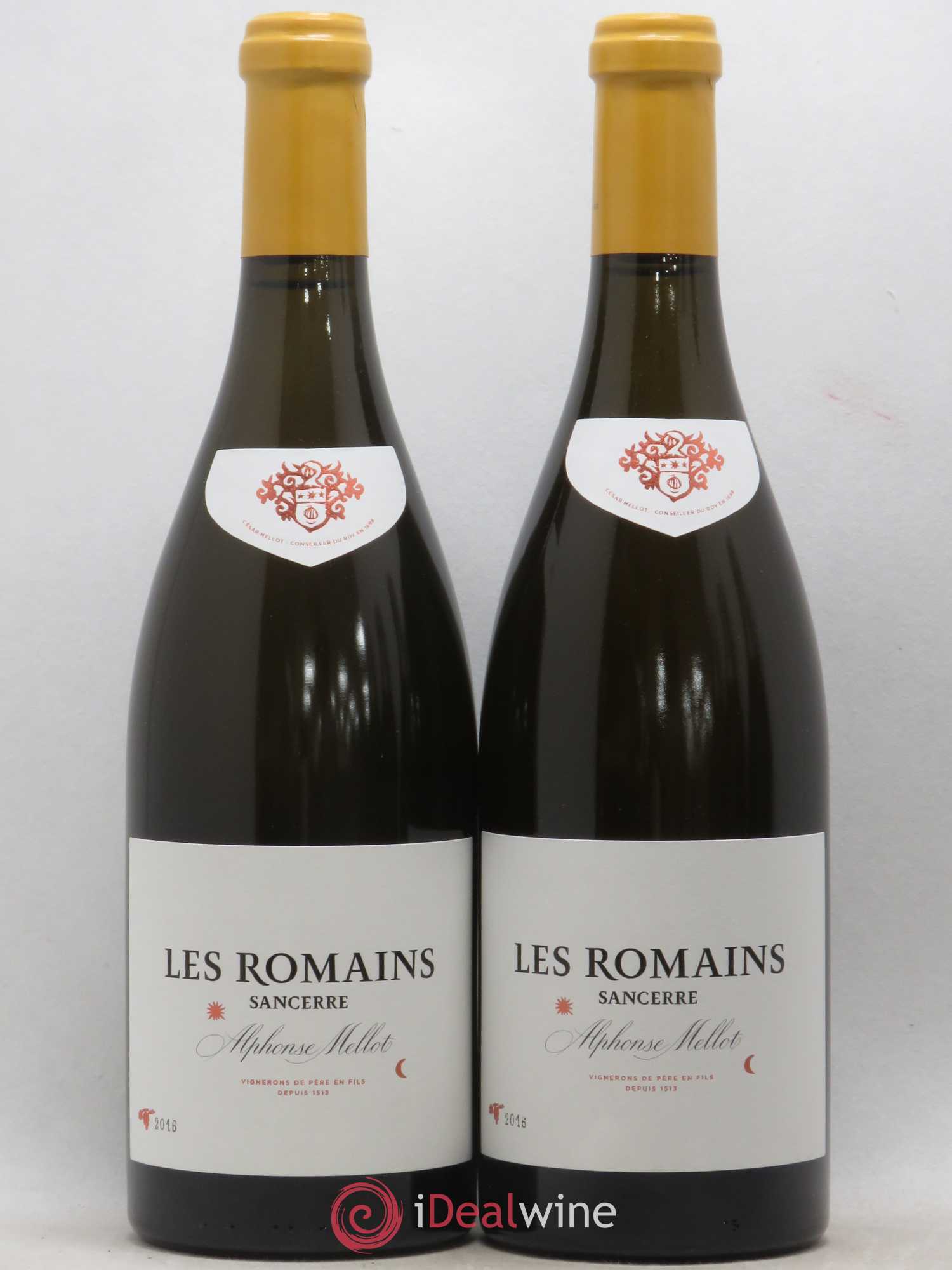 Sancerre Les Romains Alphonse Mellot 2016 - Lot de 2 bouteilles - 0