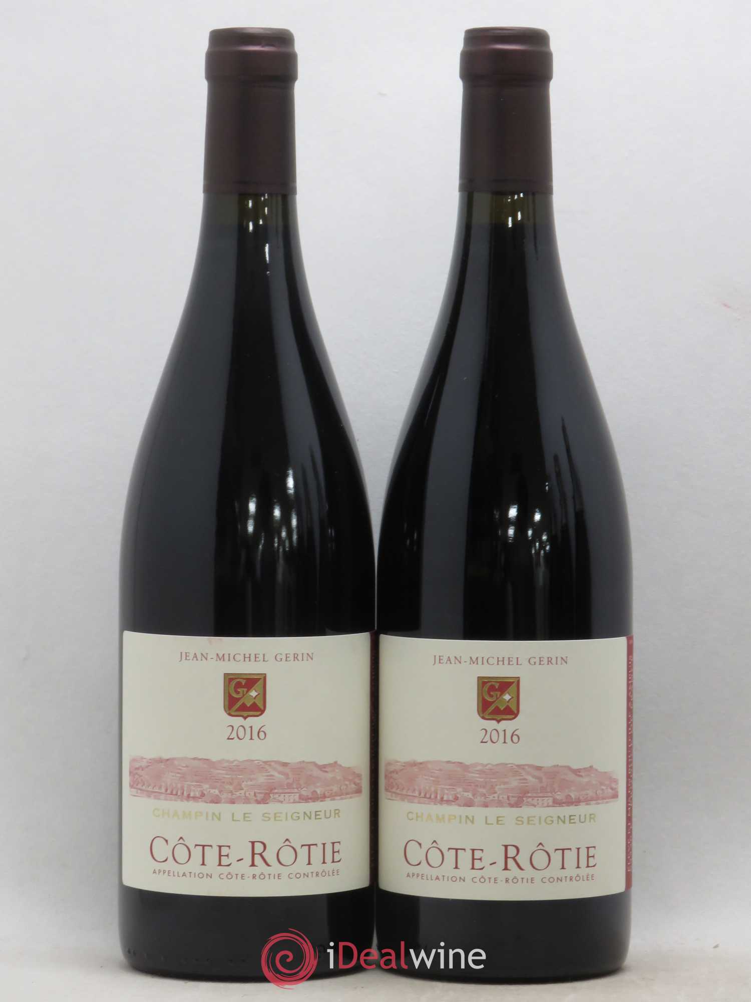 Côte-Rôtie Champin Le Seigneur Jean-Michel Gerin 2016 - Lot de 2 bouteilles - 0