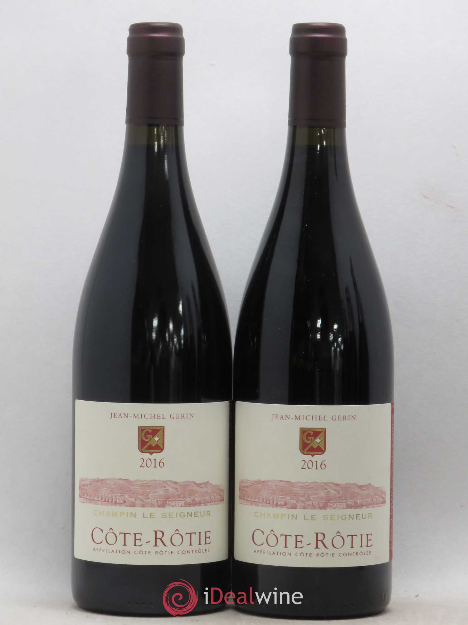 Côte-Rôtie Champin Le Seigneur Jean-Michel Gerin 2016 - Lot de 2 bouteilles - 0