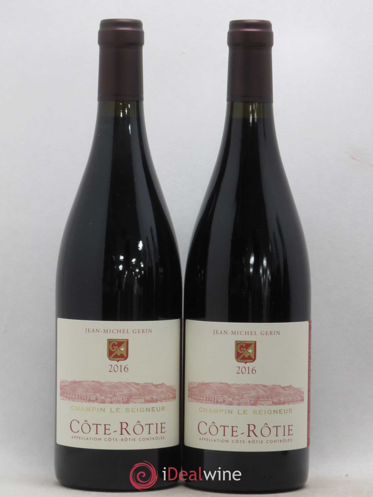 Côte-Rôtie Champin Le Seigneur Jean-Michel Gerin 2016 - Lot de 2 bouteilles - 0
