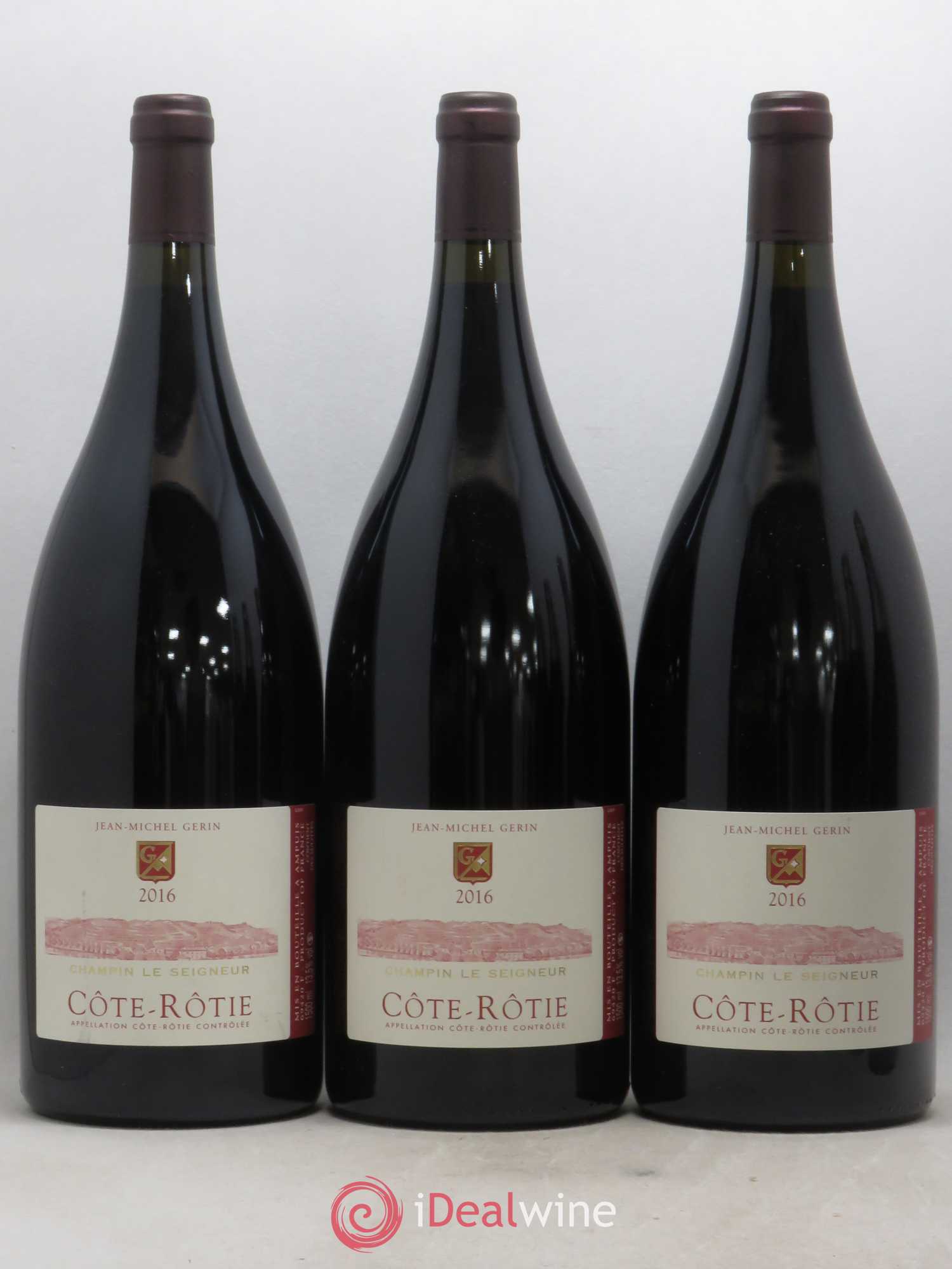 Côte-Rôtie Champin Le Seigneur Jean-Michel Gerin 2016 - Lot de 3 magnums - 0