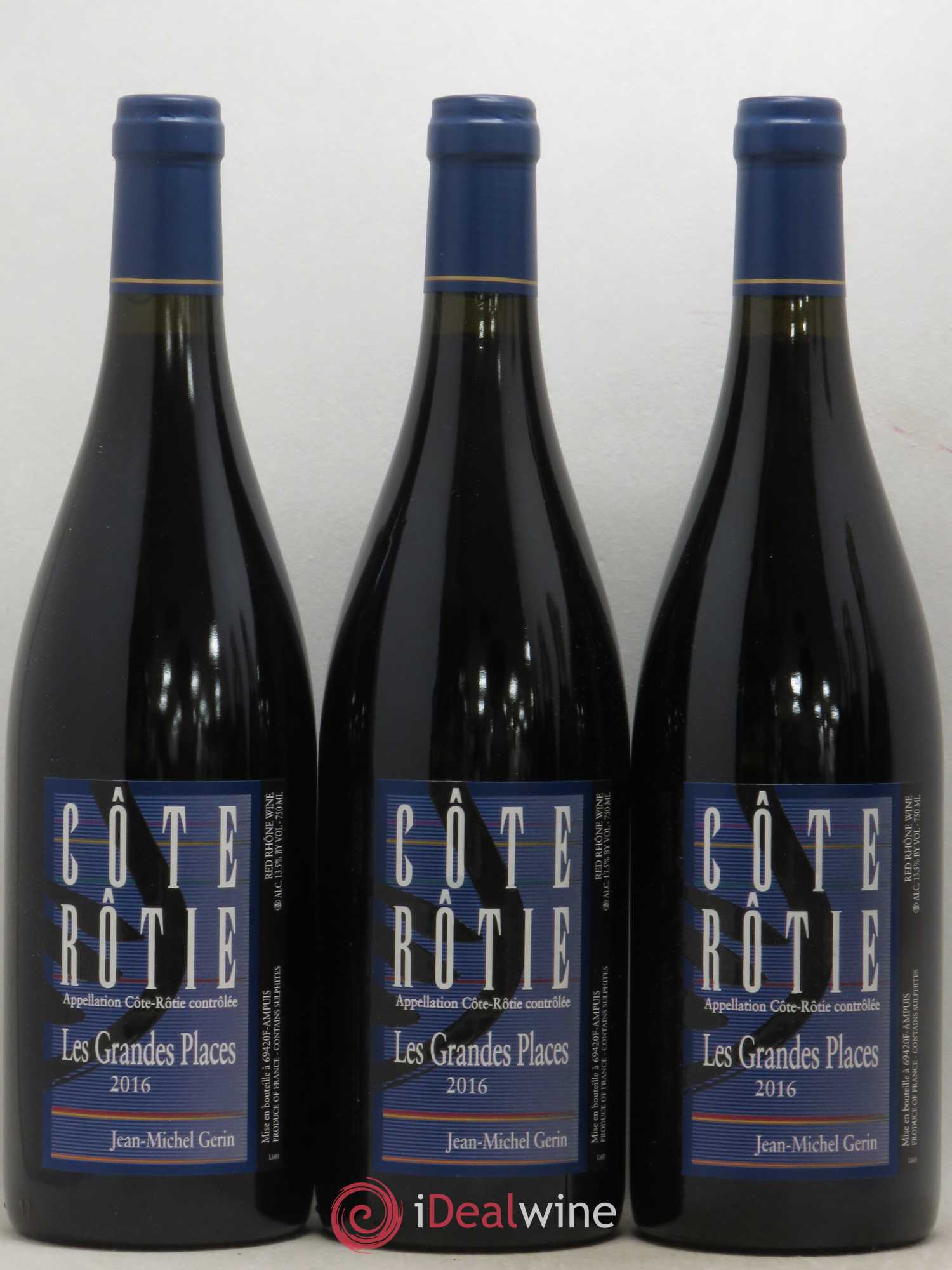 Côte-Rôtie Les Grandes Places Jean-Michel Gerin 2016 - Lot de 6 bouteilles - 2