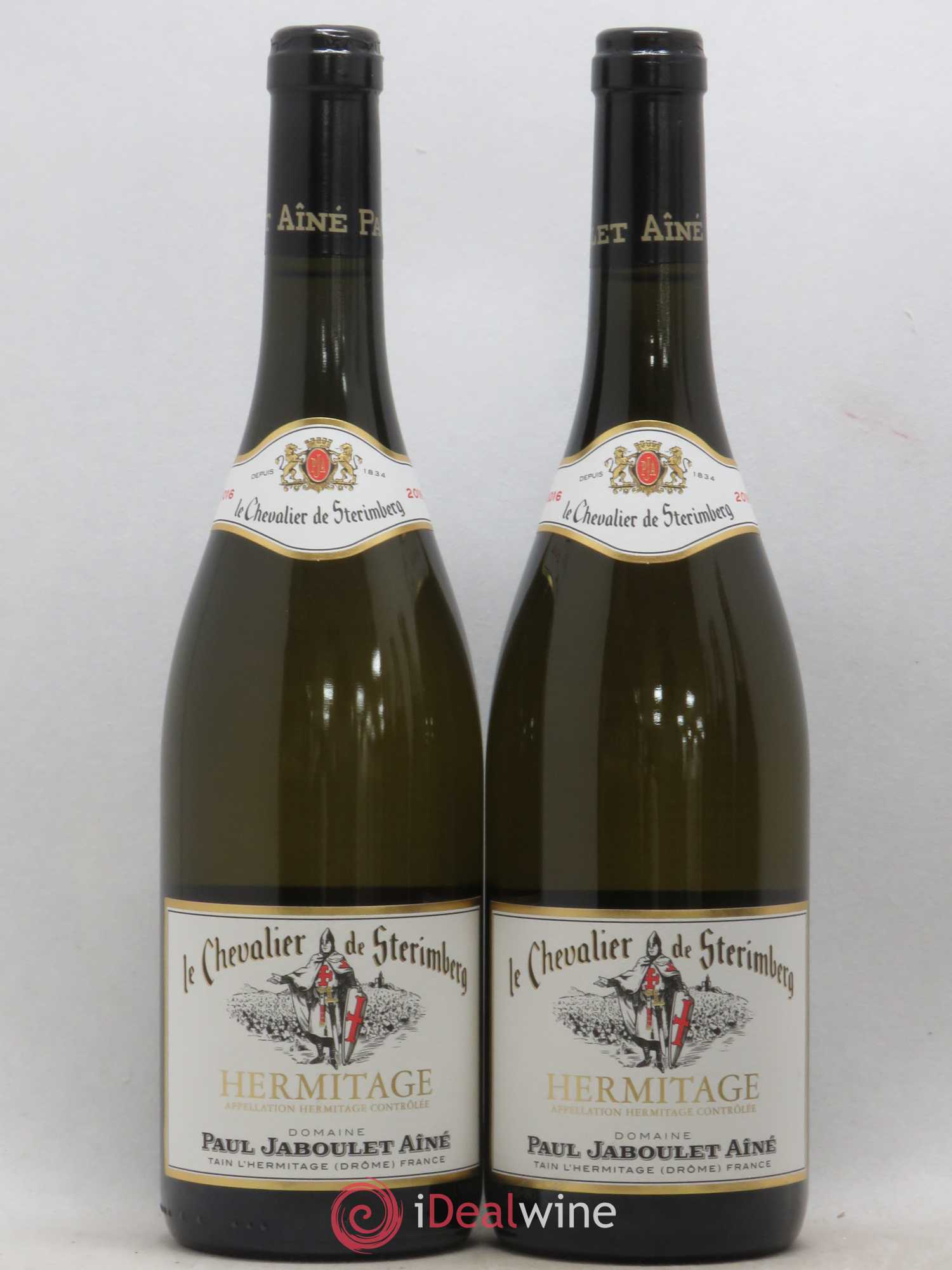 Hermitage Chevalier de Sterimberg Paul Jaboulet Ainé 2016 - Lot de 2 bouteilles - 0