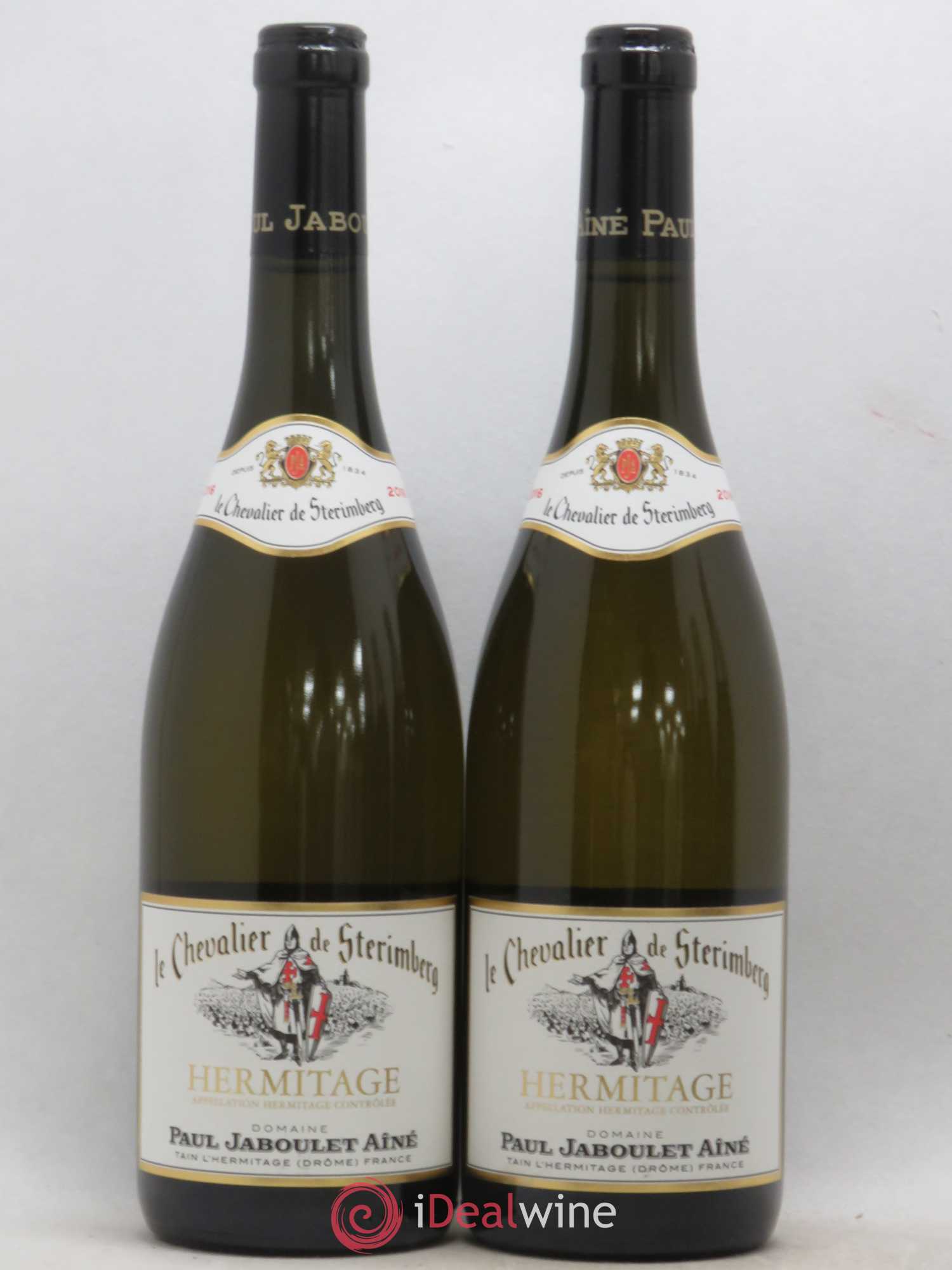 Hermitage Chevalier de Sterimberg Paul Jaboulet Ainé 2016 - Lot de 2 bouteilles - 0