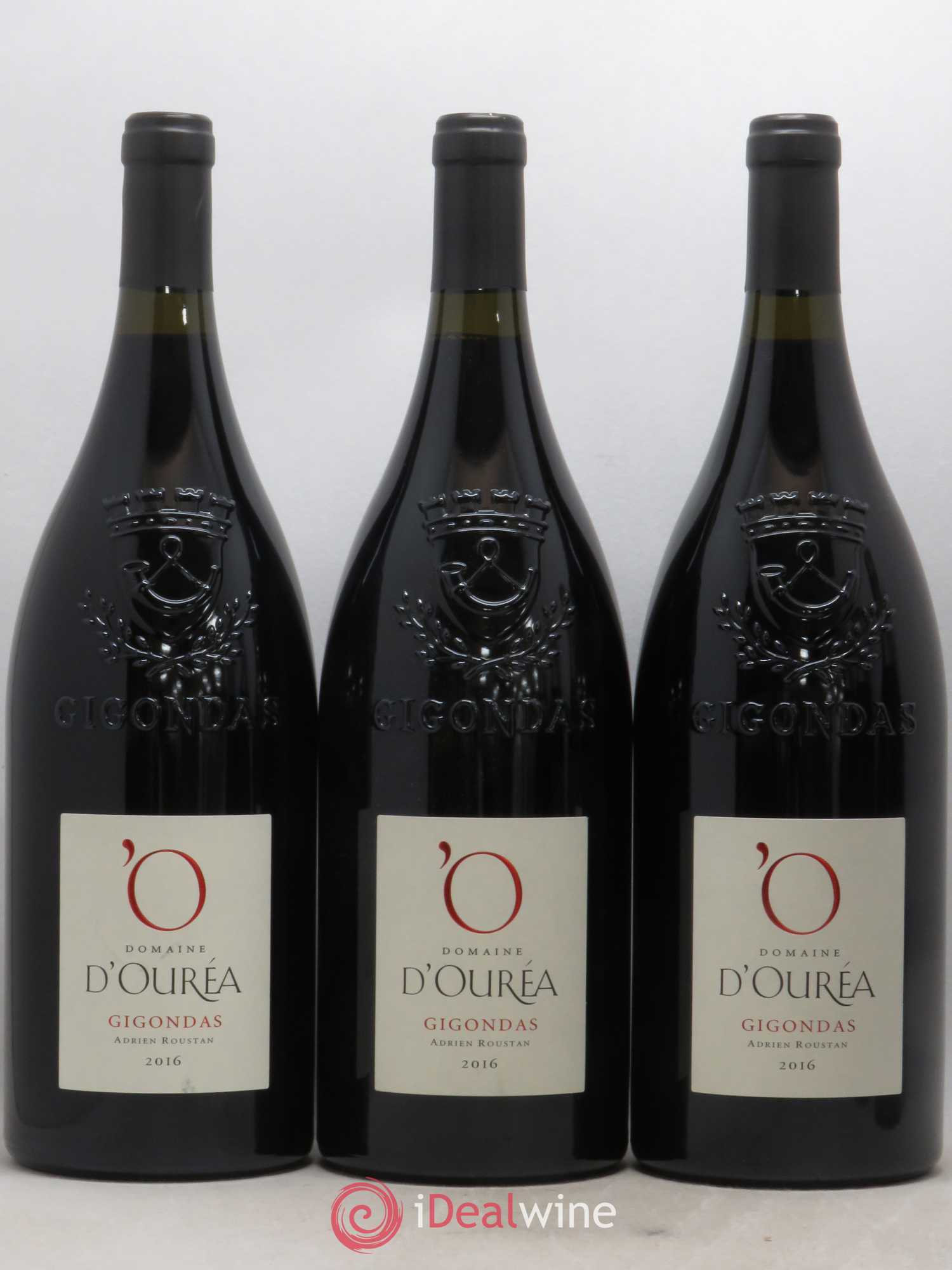 Gigondas Domaine d'Ourea 2016 - Posten von 3 Magnum - 0
