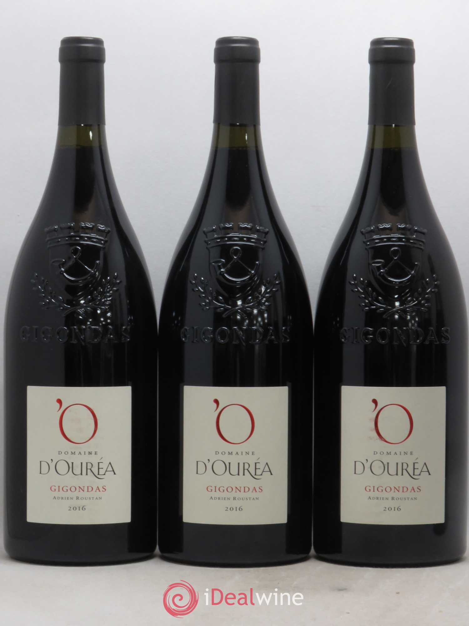 Gigondas Domaine d'Ourea 2016 - Posten von 3 Magnum - 0