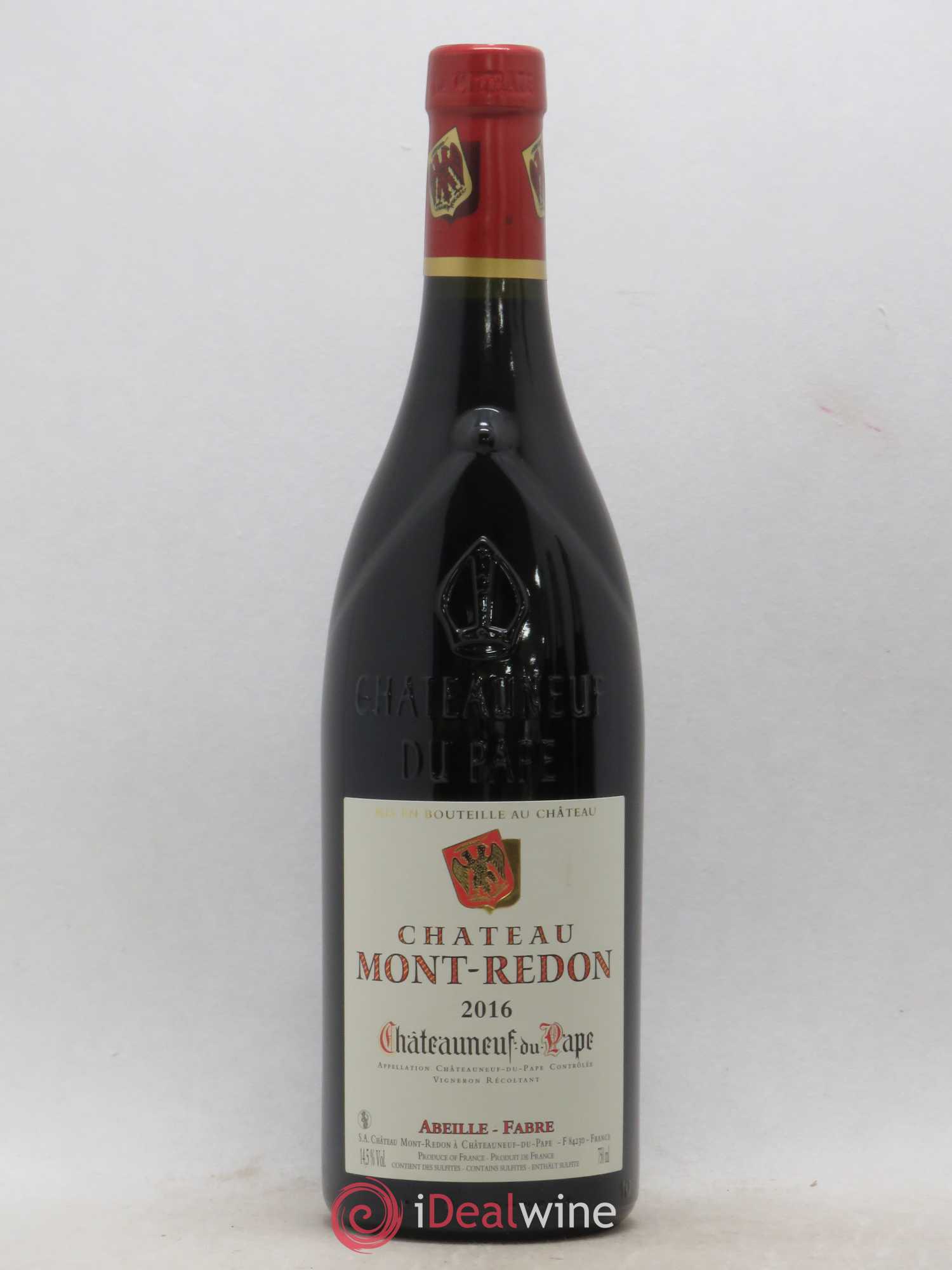 Châteauneuf-du-Pape Château Mont-Redon Famille Abeille-Fabre 2016 - Lot de 1 bouteille - 0