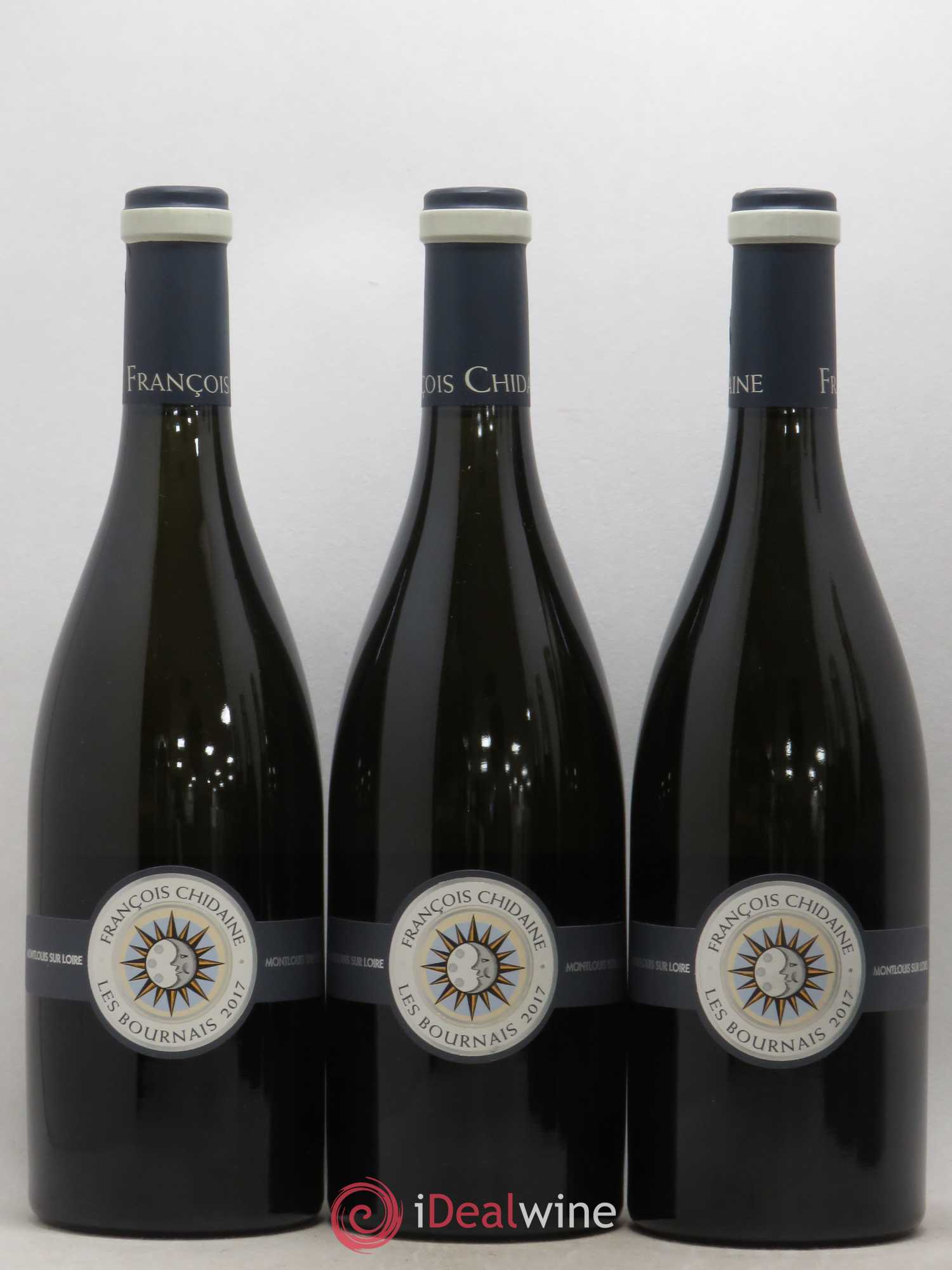 Montlouis-sur-Loire Les Bournais François Chidaine 2017 - Lot de 3 bouteilles - 0