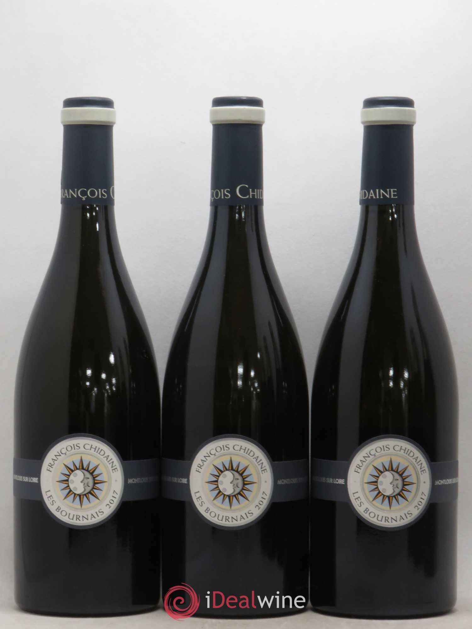 Montlouis-sur-Loire Les Bournais François Chidaine 2017 - Lot de 3 bouteilles - 0
