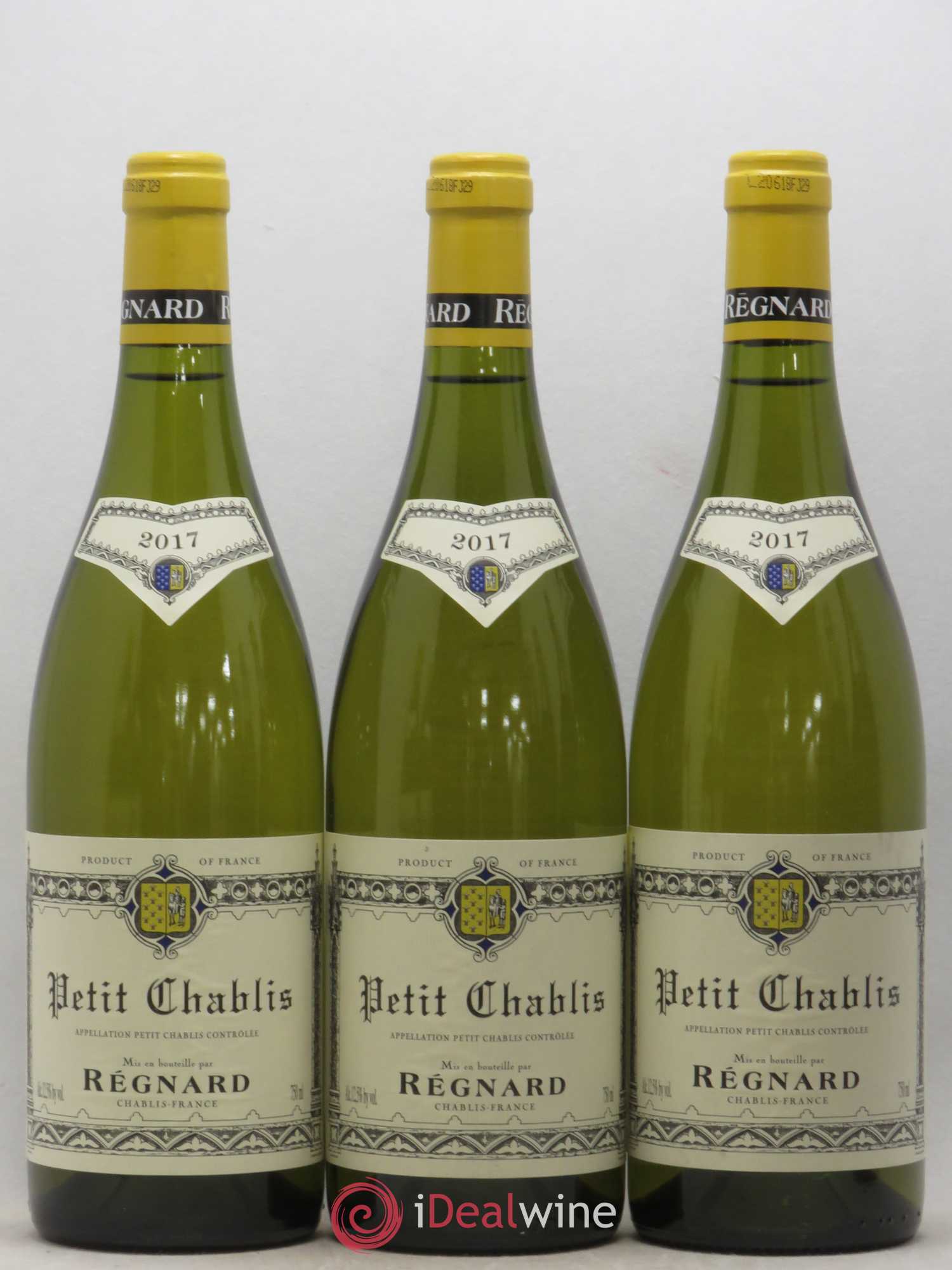 Petit Chablis Domaine Regnard 2017 - Posten von 3 Flaschen - 0