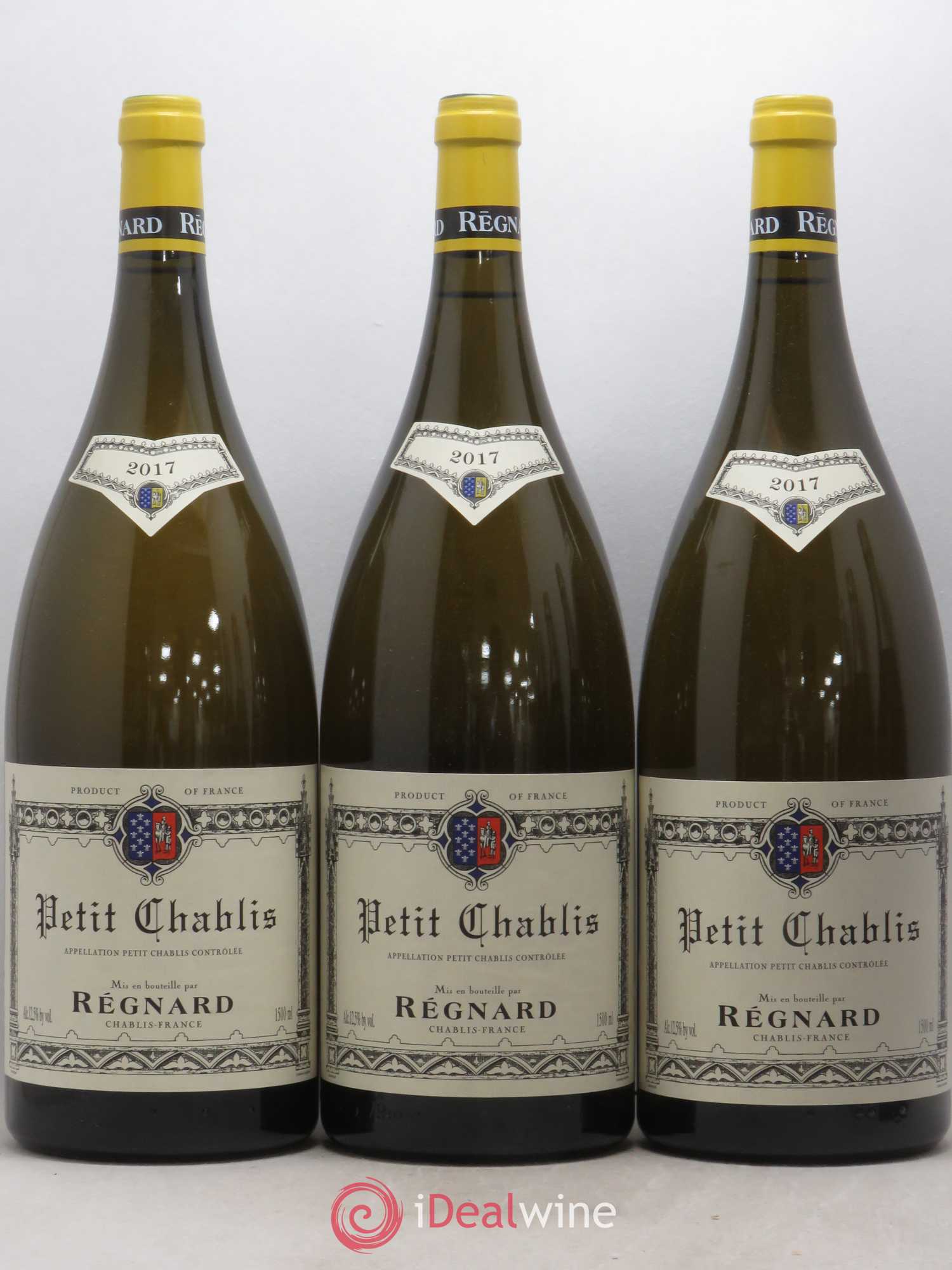 Petit Chablis Domaine Regnard 2017 - Posten von 3 Magnum - 0