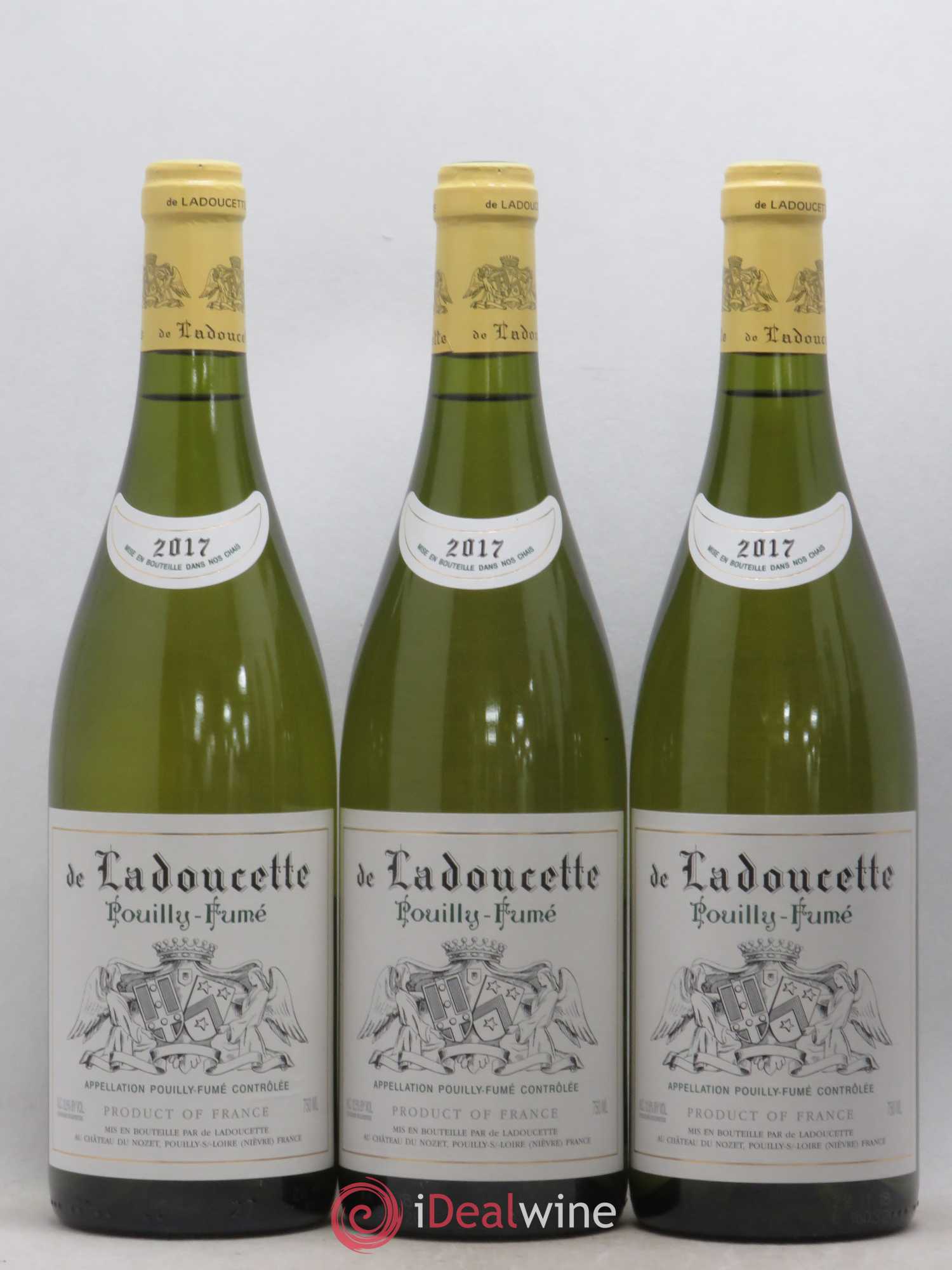 Pouilly-Fumé Patrick de Ladoucette 2017 - Lot de 3 bouteilles - 0