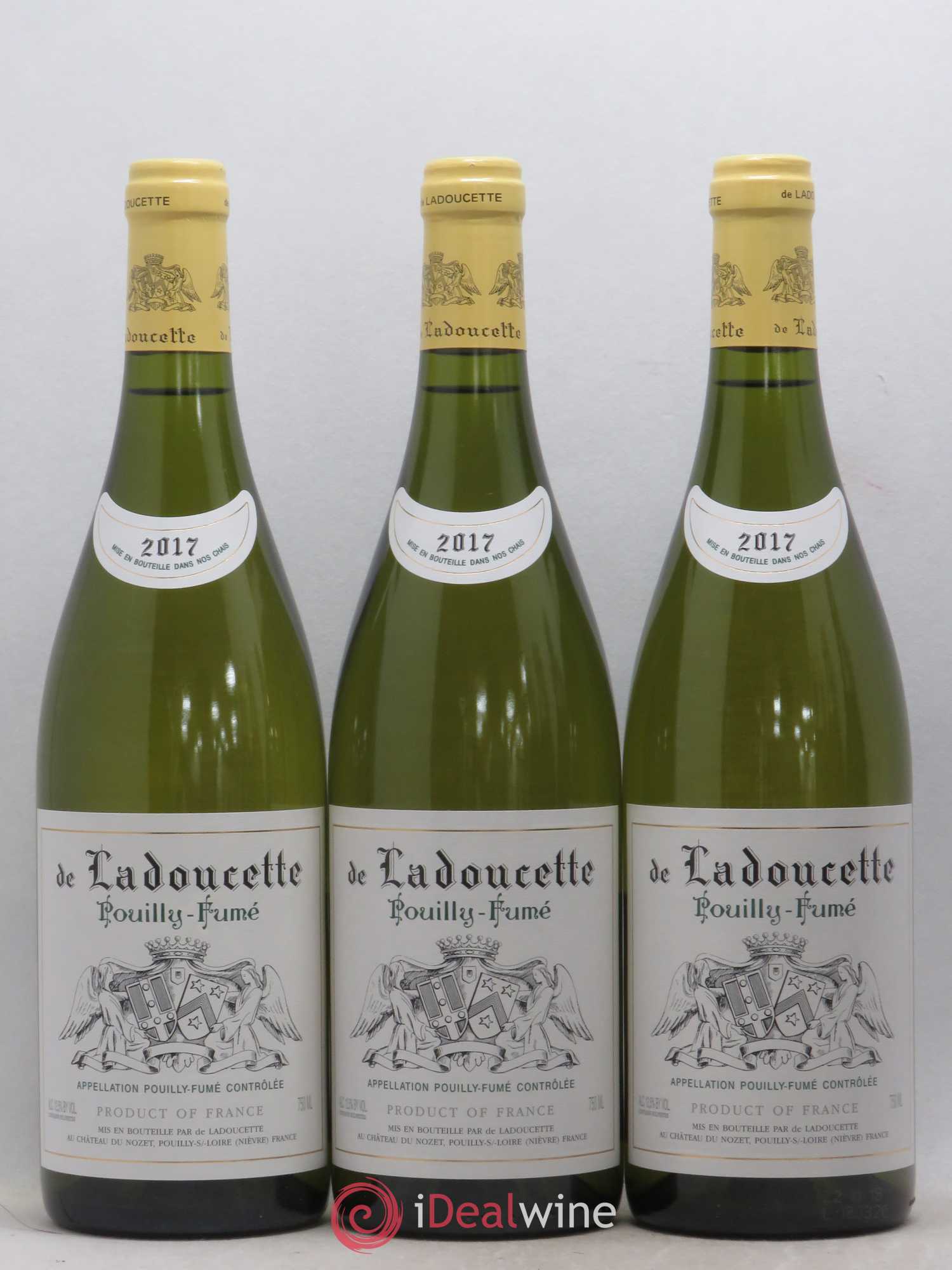 Pouilly-Fumé Patrick de Ladoucette 2017 - Lot de 3 bouteilles - 0