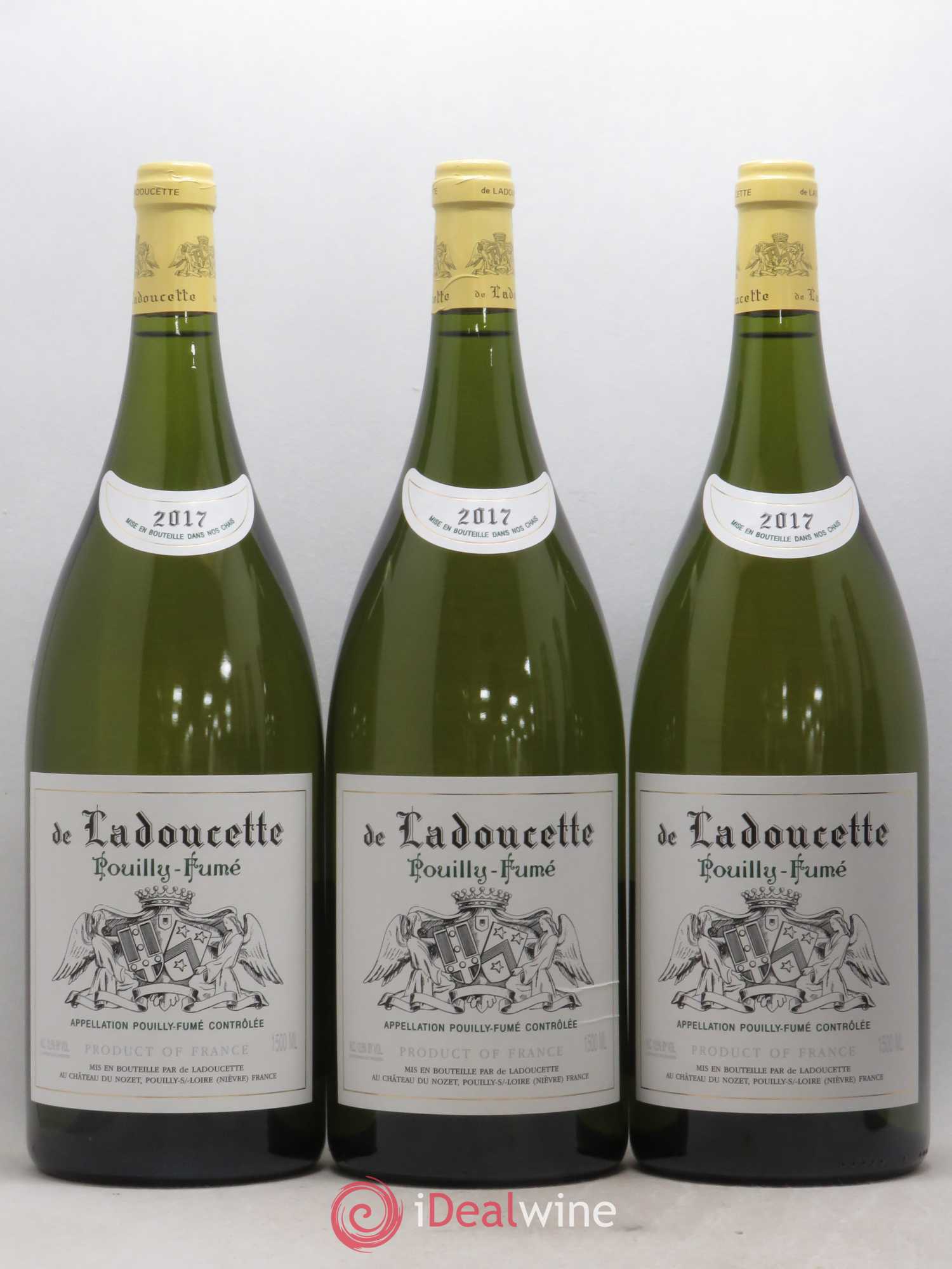 Pouilly-Fumé Patrick de Ladoucette 2017 - Lot de 3 magnums - 0
