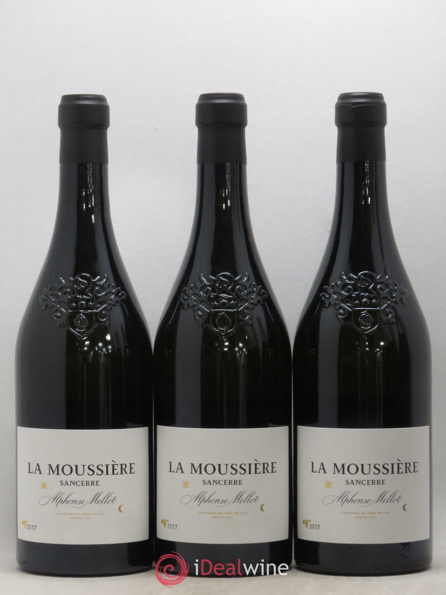 Sancerre La Moussière Alphonse Mellot 2017 - Lot de 3 bouteilles - 0