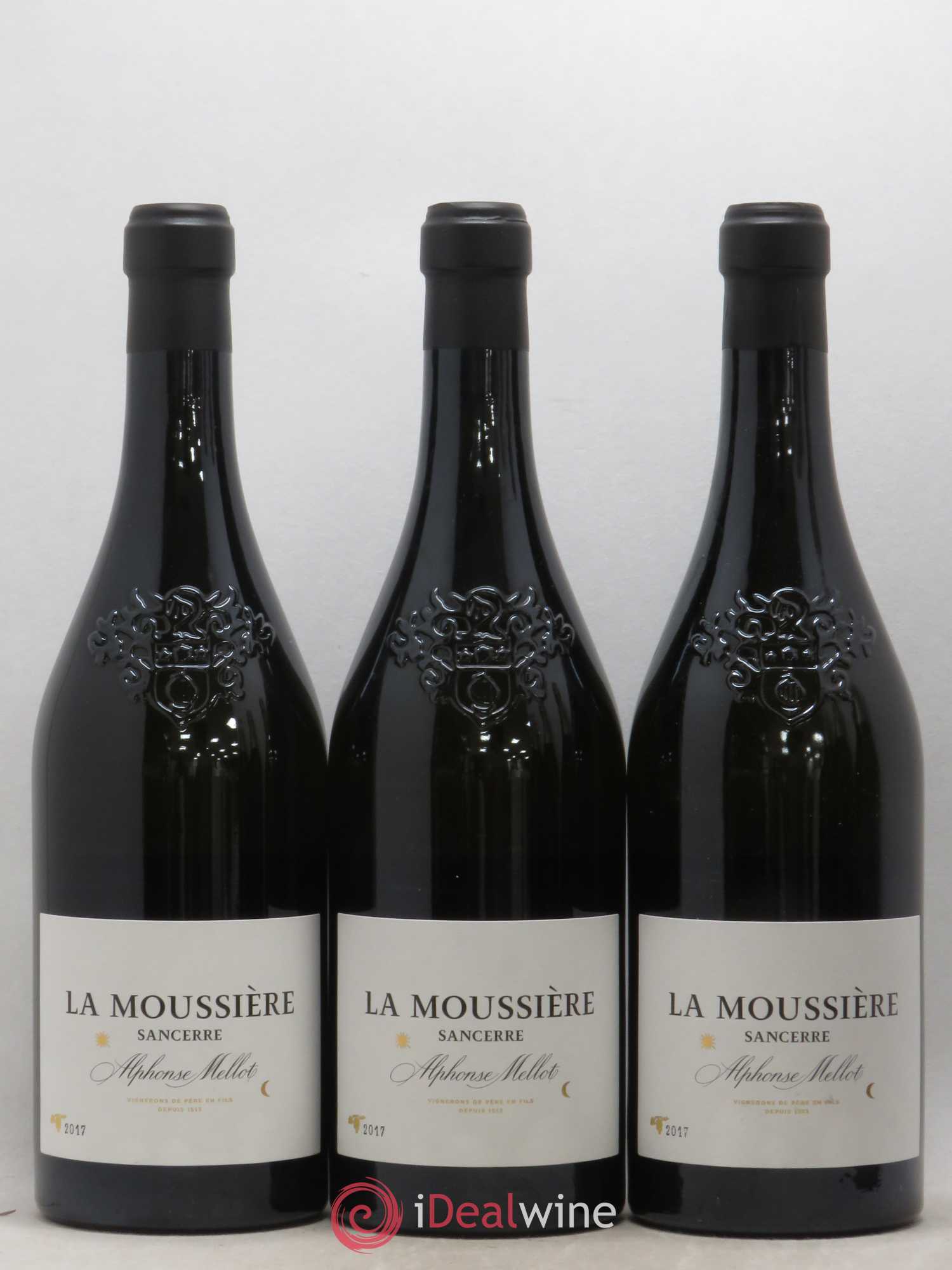 Sancerre La Moussière Alphonse Mellot 2017 - Lot de 3 bouteilles - 0