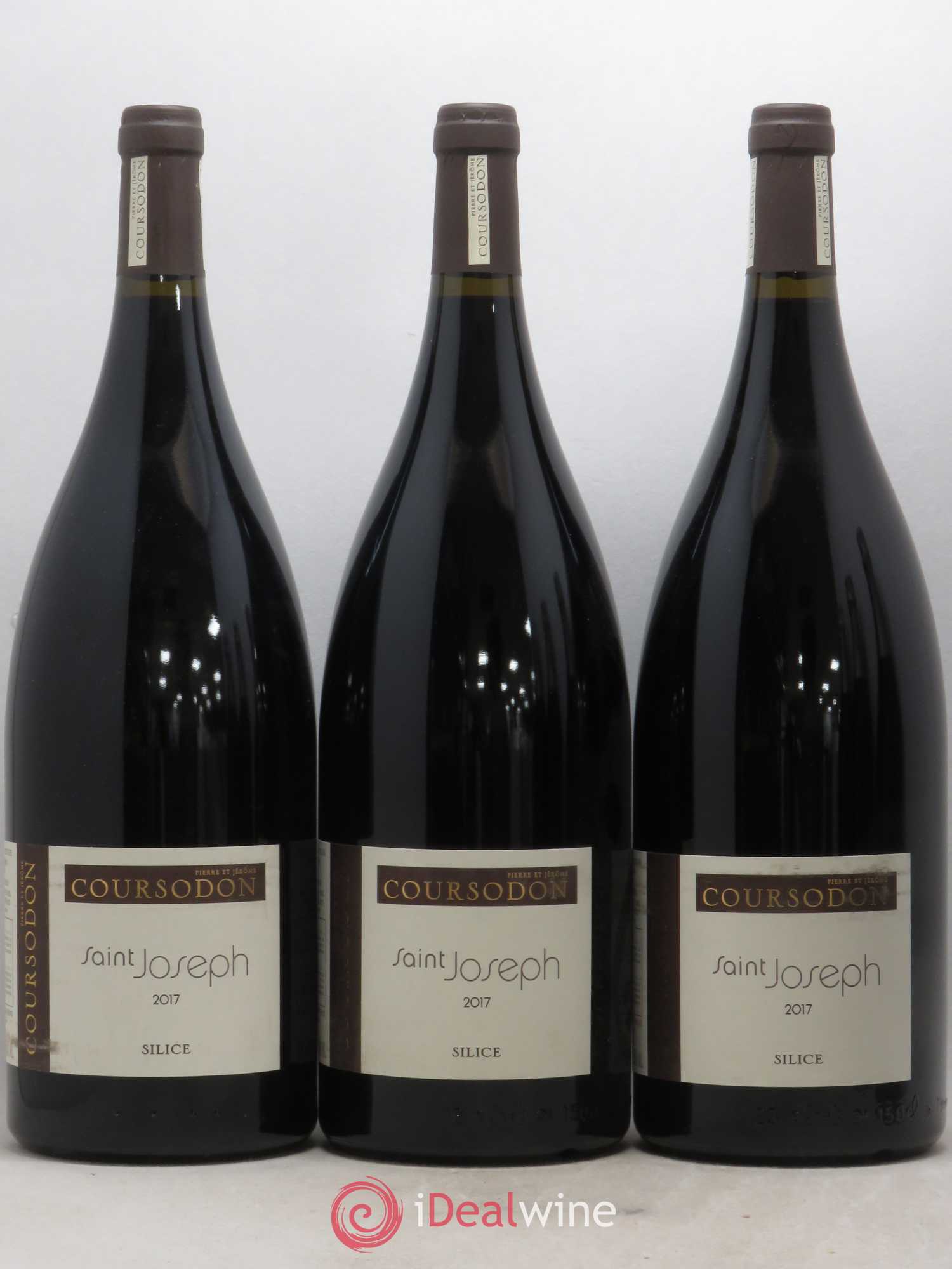 Saint-Joseph Silice Pierre et Jérôme Coursodon 2017 - Lot de 3 magnums - 0