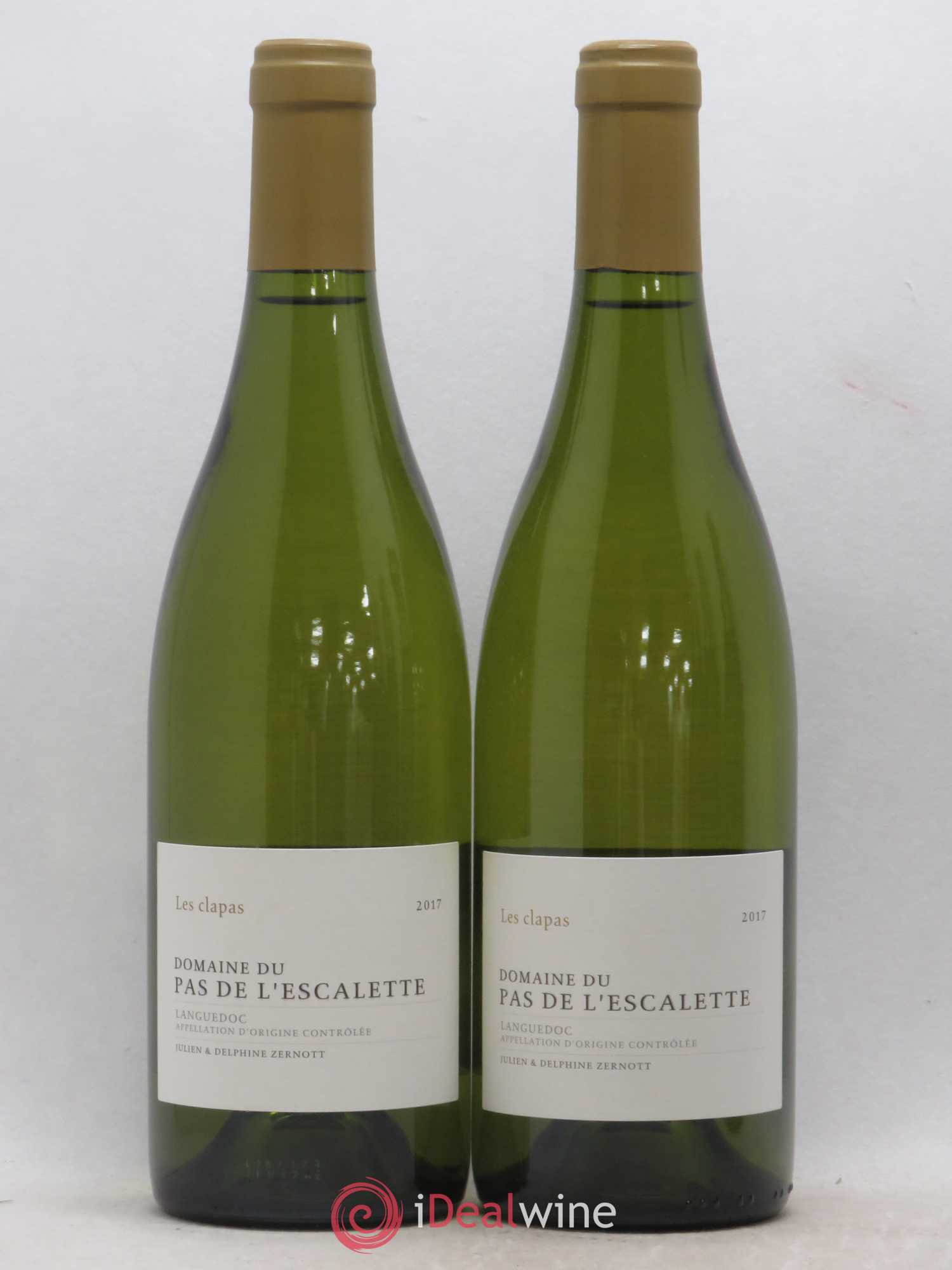 Languedoc Les Clapas Domaine du Pas de l'Escalette 2017 - Posten von 2 Flaschen - 0