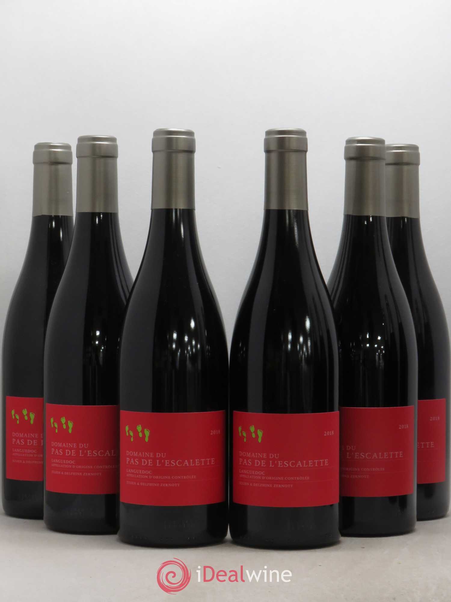 Languedoc Les Petits Pas Domaine du Pas de l'Escalette 2018 - Posten von 6 Flaschen - 0