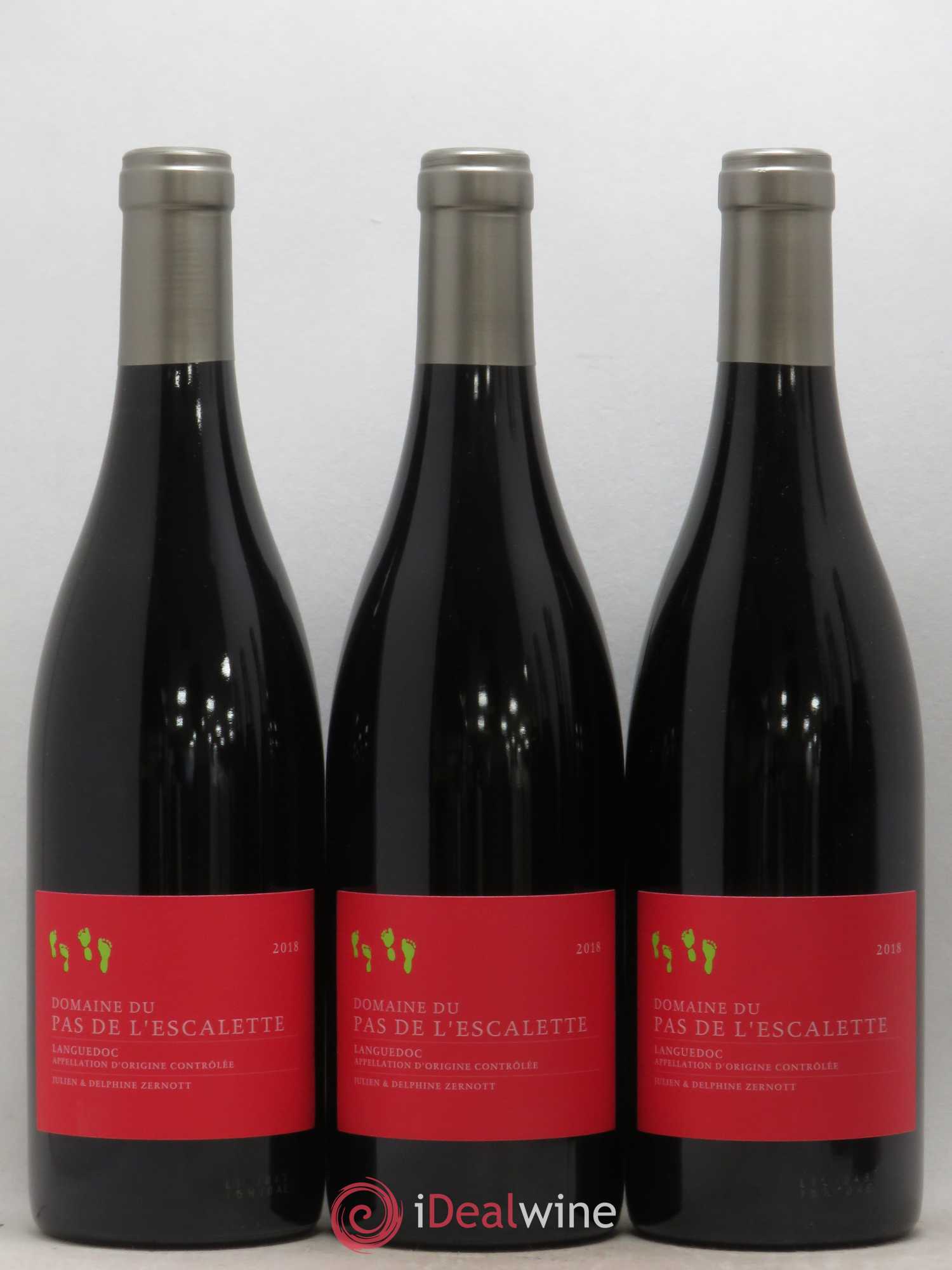 Languedoc Les Petits Pas Domaine du Pas de l'Escalette 2018 - Posten von 3 Flaschen - 0