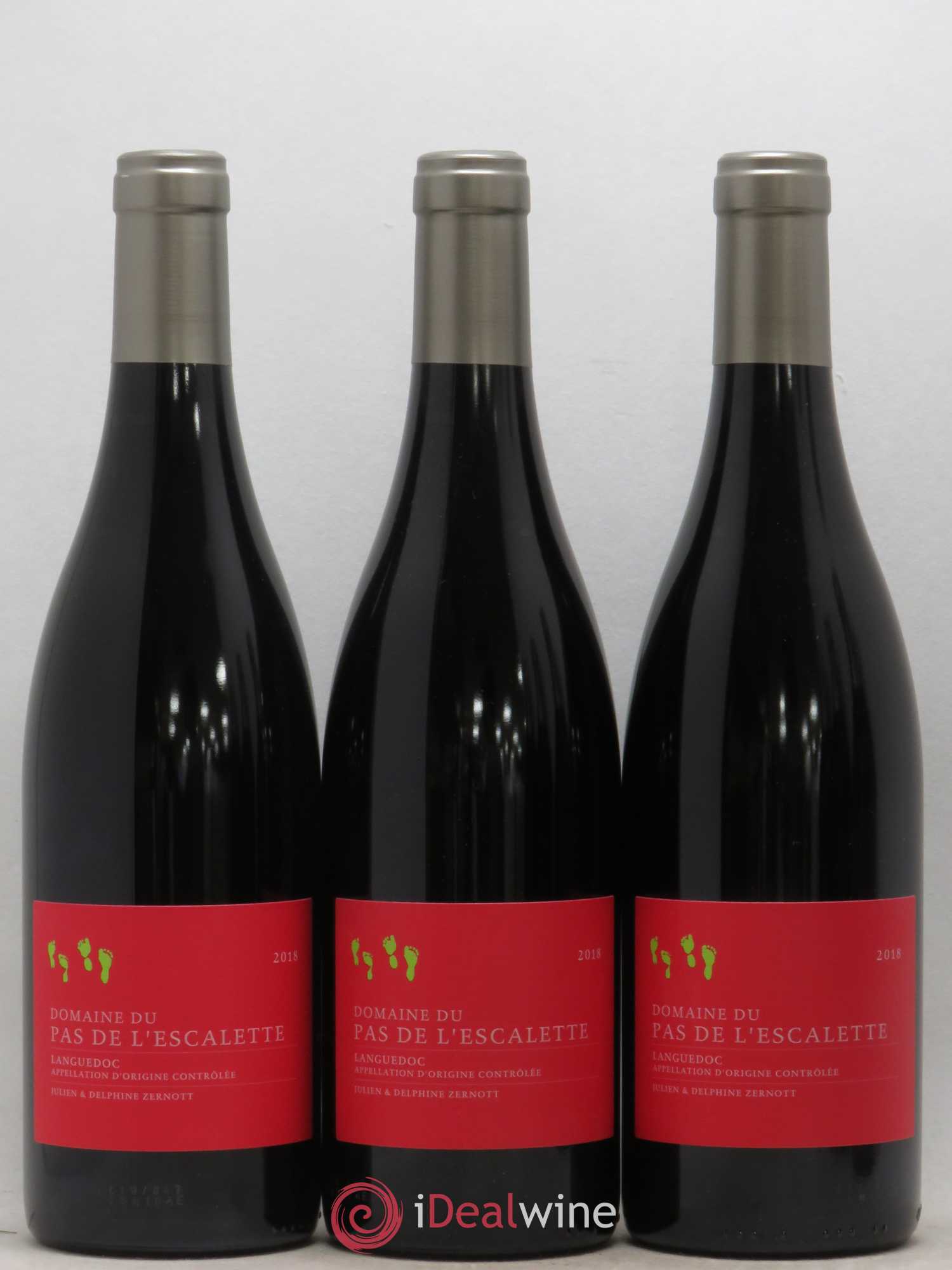 Languedoc Les Petits Pas Domaine du Pas de l'Escalette 2018 - Posten von 3 Flaschen - 0
