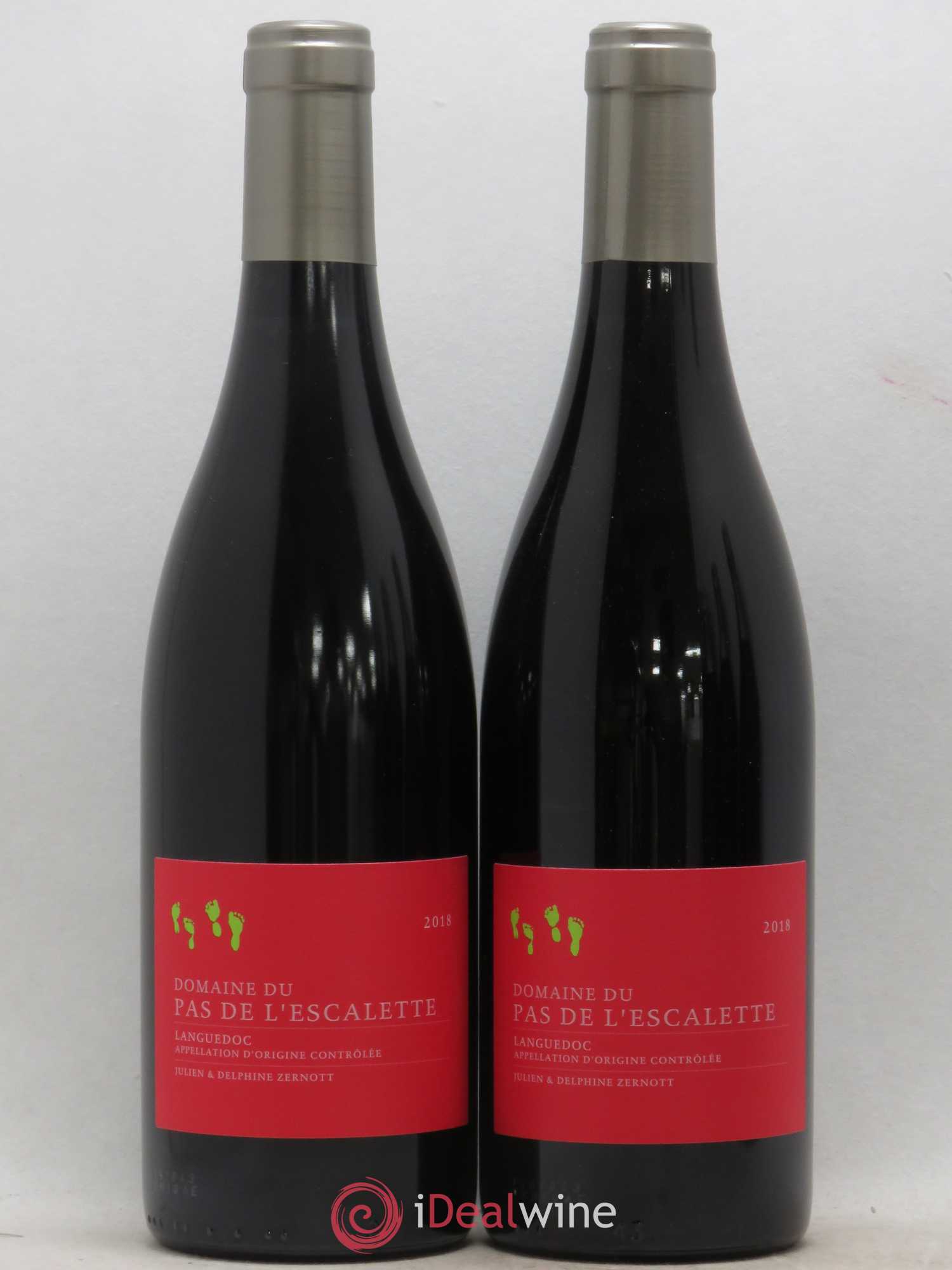 Languedoc Les Petits Pas Domaine du Pas de l'Escalette 2018 - Posten von 2 Flaschen - 0