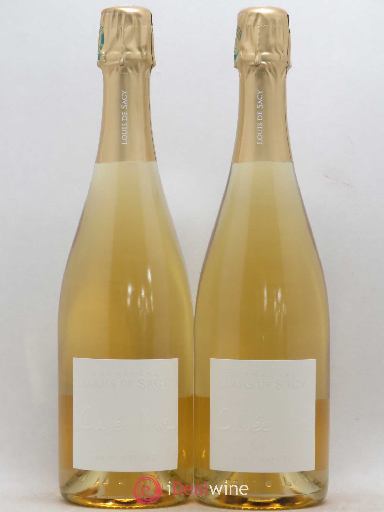 Champagne Cuvée Nue Louis de Sacy Brut Nature - Posten von 2 Flaschen - 0