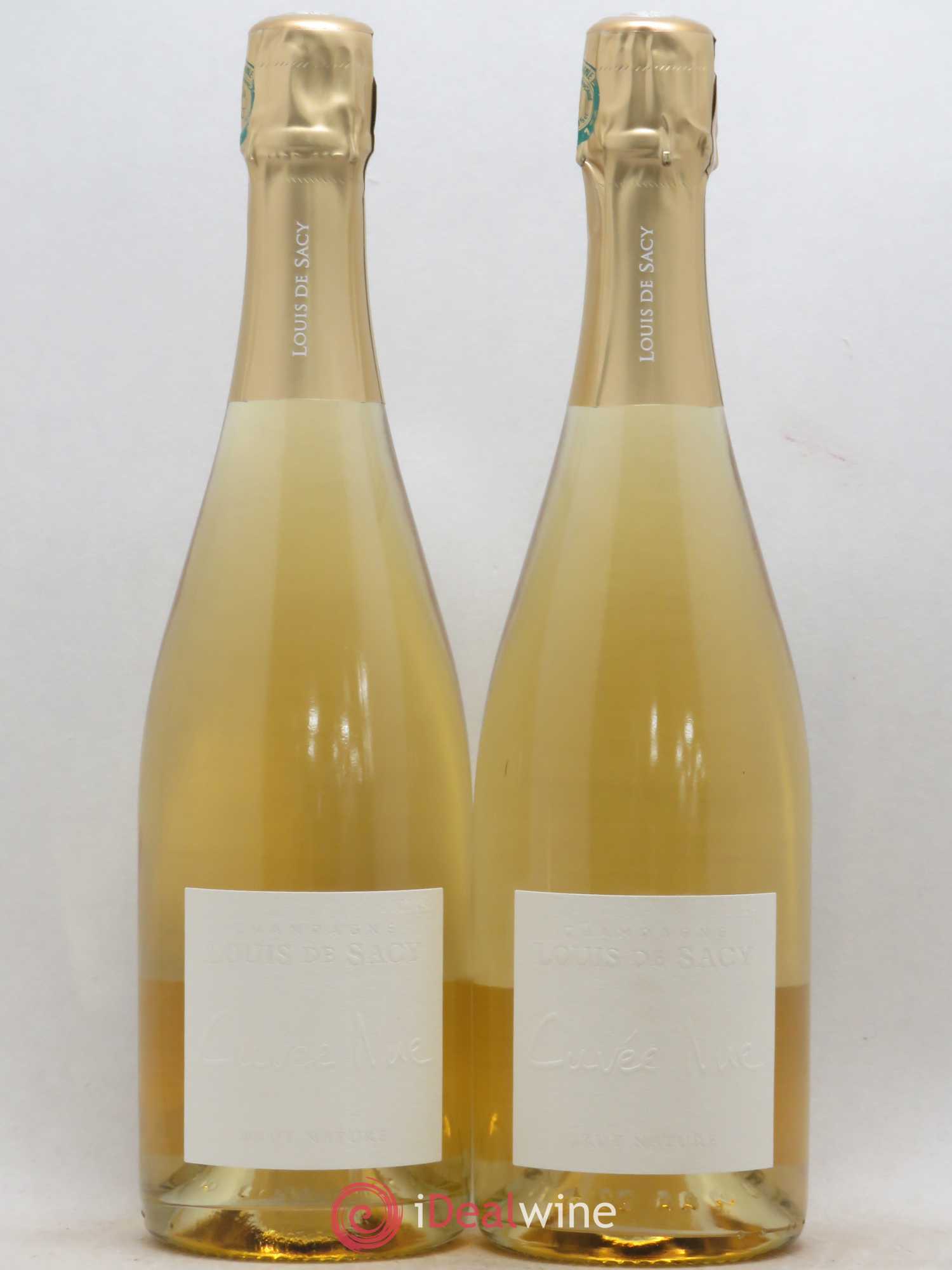 Champagne Cuvée Nue Louis de Sacy Brut Nature - Posten von 2 Flaschen - 0