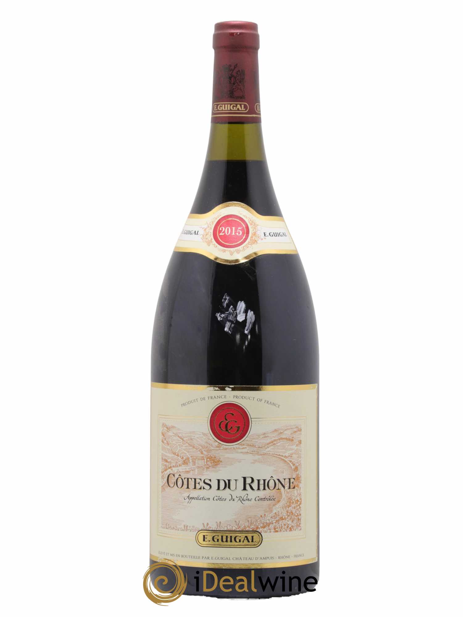Côtes-du-Rhône Guigal 2015 - Lot de 1 magnum - 0