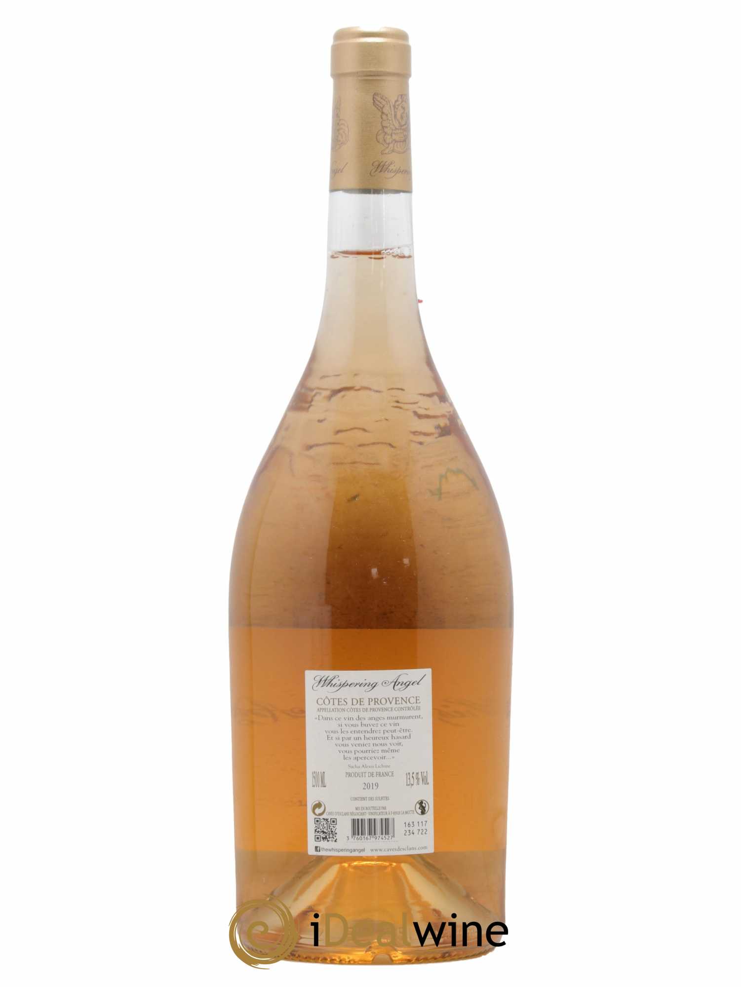 Côtes de Provence Whispering Angel Château d'Esclans 2019 - Lot of 1 magnum - 1