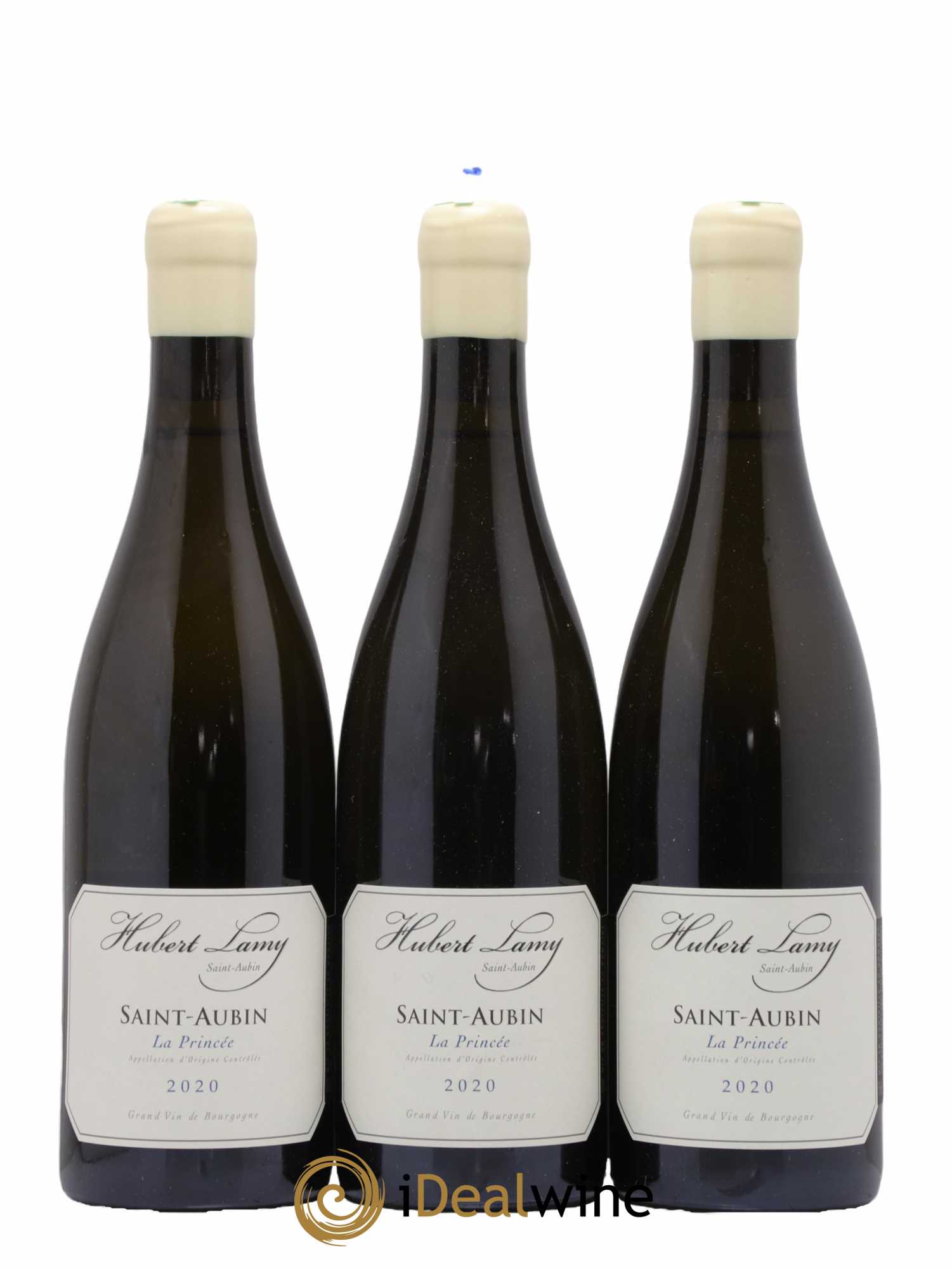 Saint-Aubin La Princée Hubert Lamy 2020 - Lot de 3 bouteilles - 0