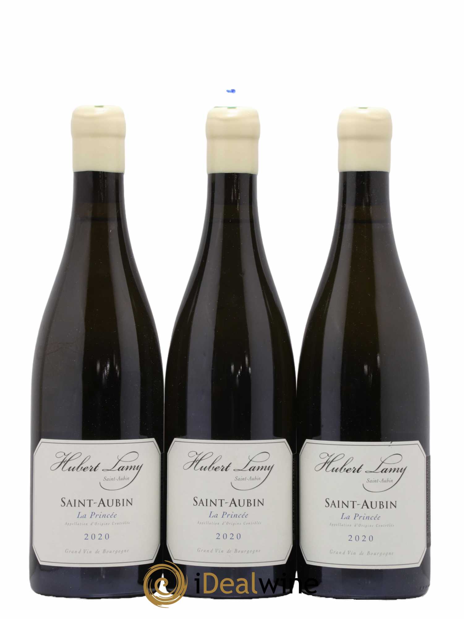 Saint-Aubin La Princée Hubert Lamy 2020 - Lot de 3 bouteilles - 0