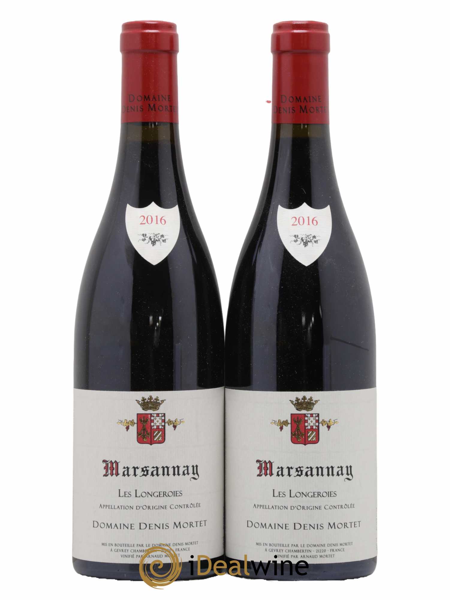 Marsannay Les Longeroies Denis Mortet (Domaine) 2016 - Lot de 2 bouteilles - 0