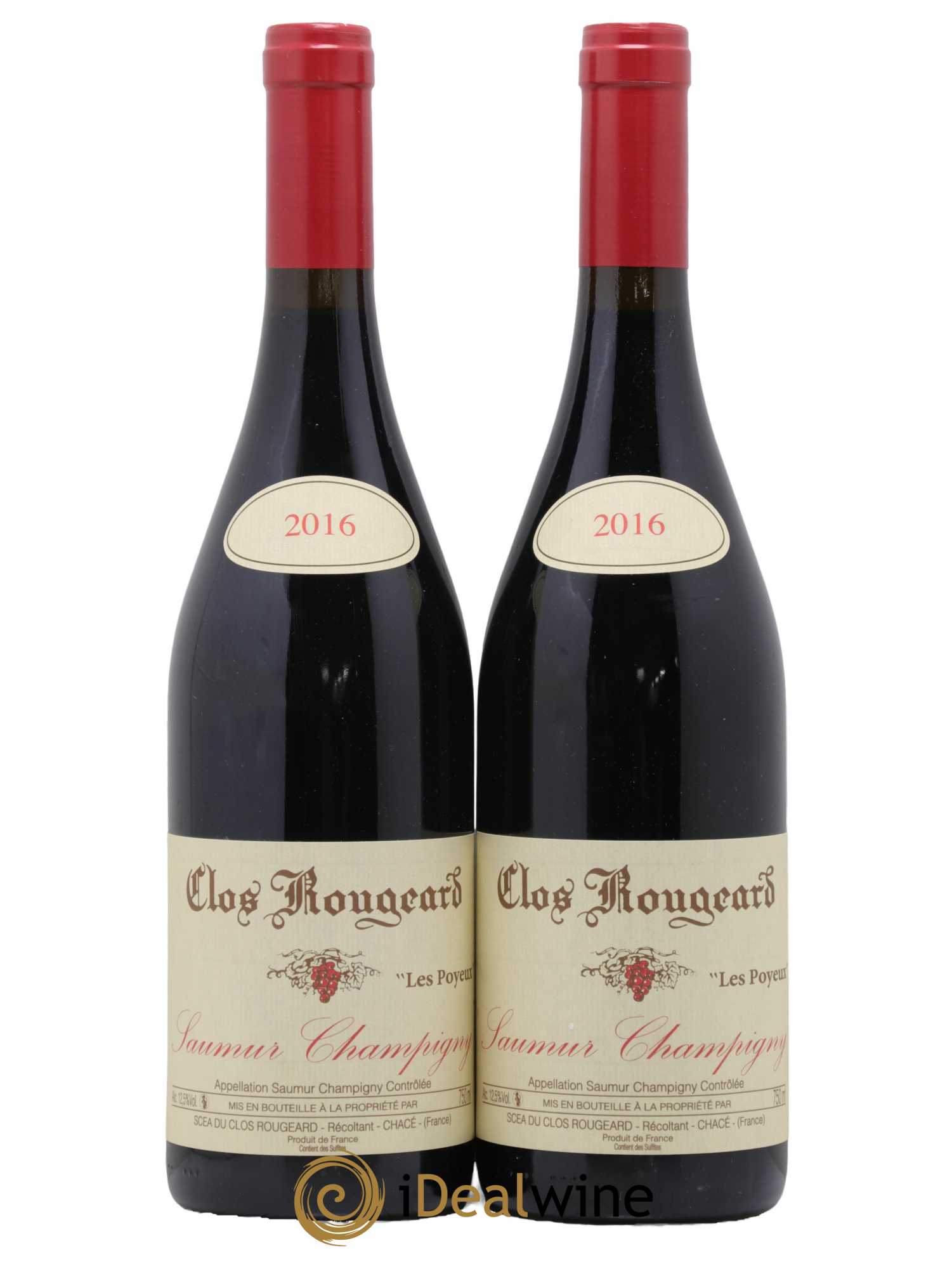 Saumur-Champigny Les Poyeux Clos Rougeard 2016 - Lot de 2 bouteilles - 0