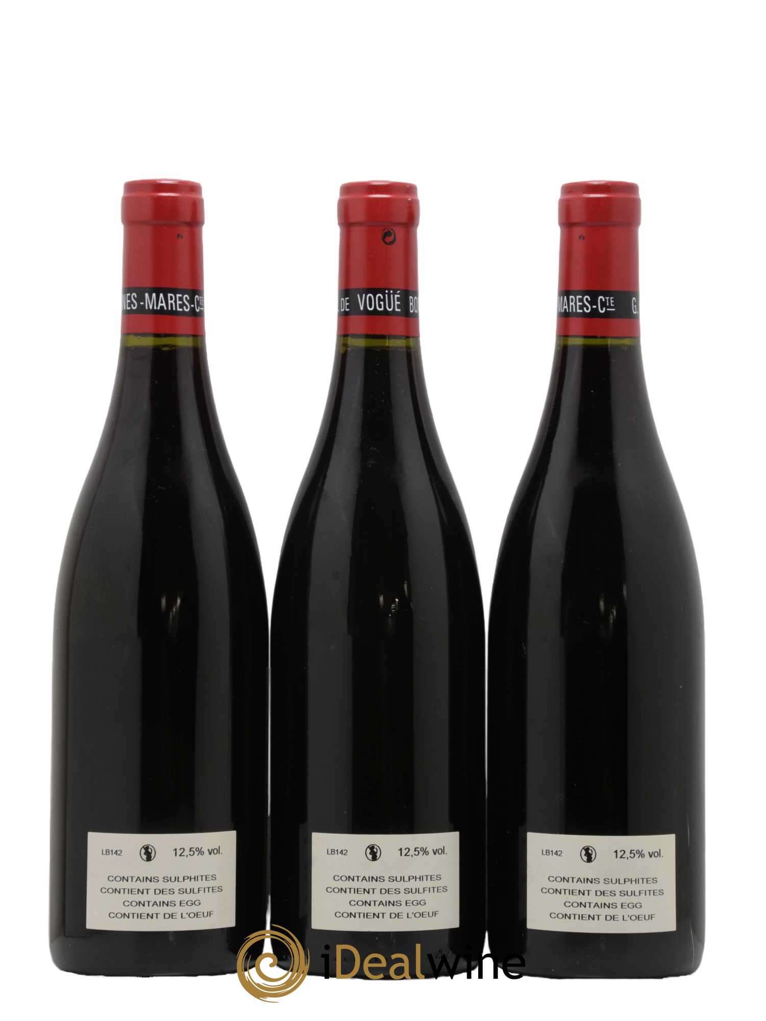 Bonnes-Mares Grand Cru Comte Georges de Vogüé 2014 - Lot de 3 bouteilles - 1