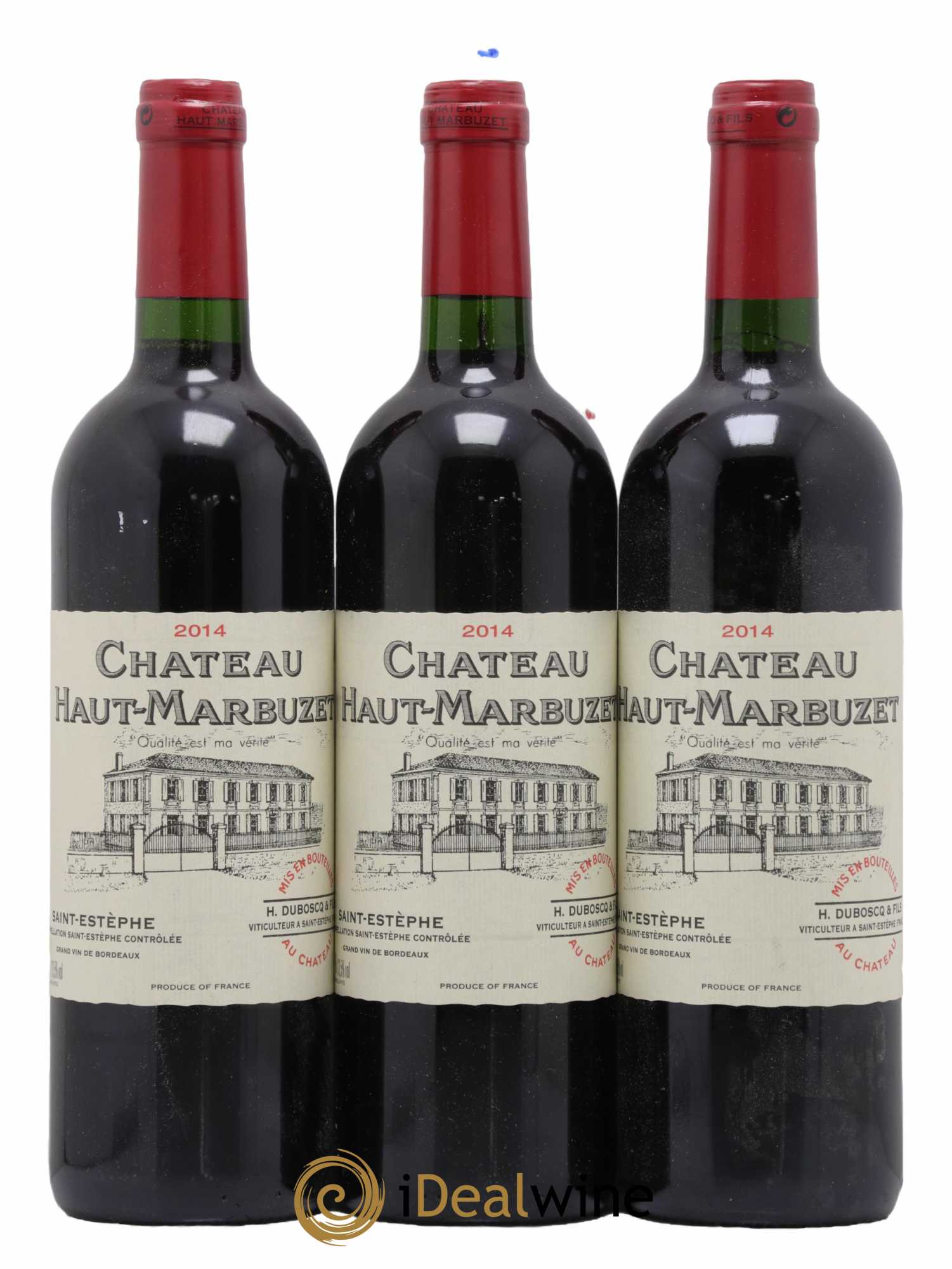 Château Haut Marbuzet 2014 - Lot de 3 bouteilles - 0