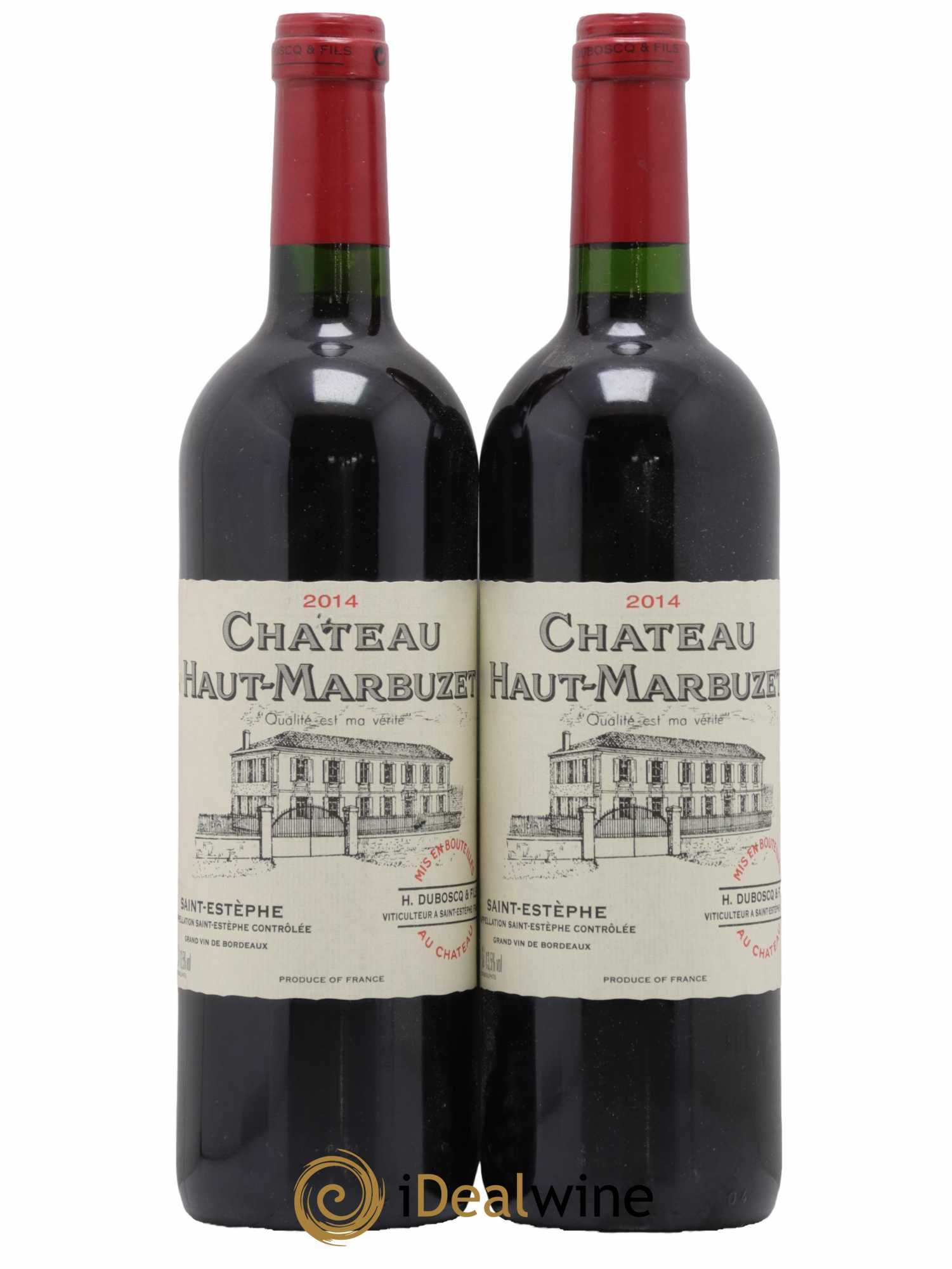 Château Haut Marbuzet 2014 - Lot de 2 bouteilles - 0