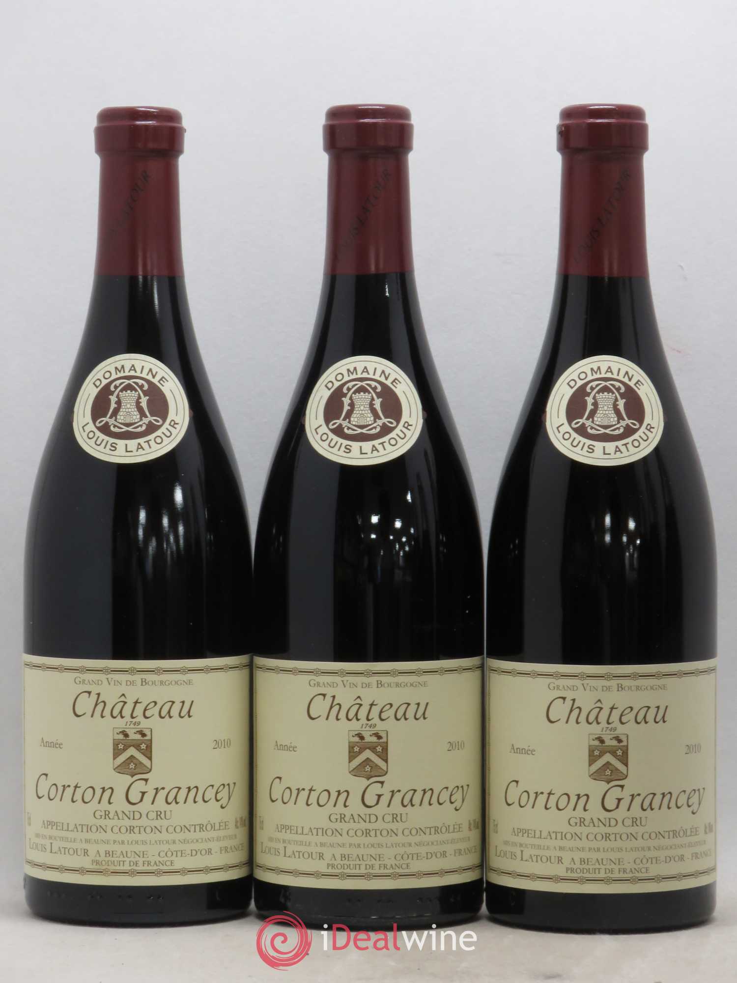Corton Grand Cru Château Corton Grancey Louis Latour 2010 - Lot de 6 bouteilles - 2