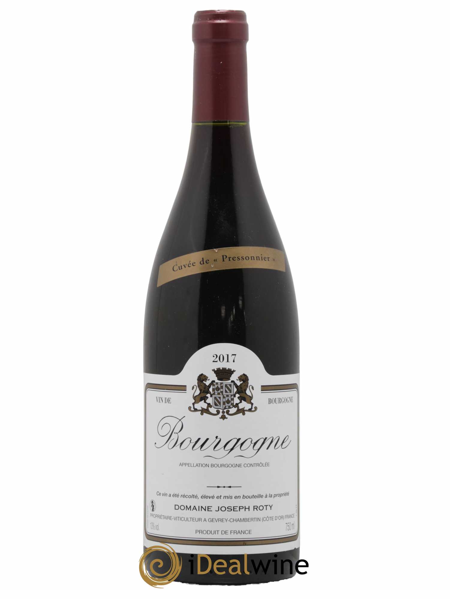 Bourgogne Cuvée de Pressonnier Joseph Roty (Domaine) 2017 - Lot de 1 bouteille - 0