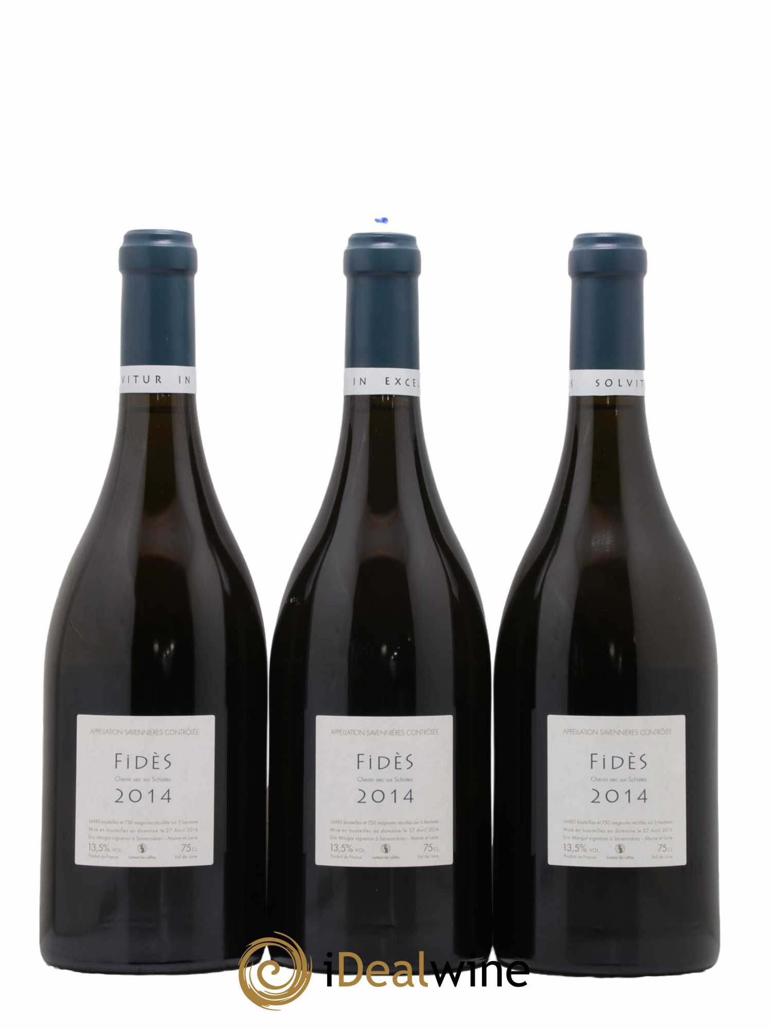 Savennières Fidès Eric Morgat 2014 - Lot de 3 bouteilles - 1