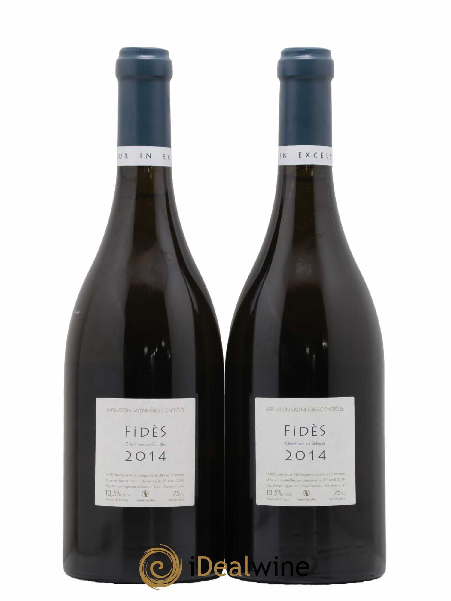 Savennières Fidès Eric Morgat 2014 - Lot de 2 bouteilles - 1