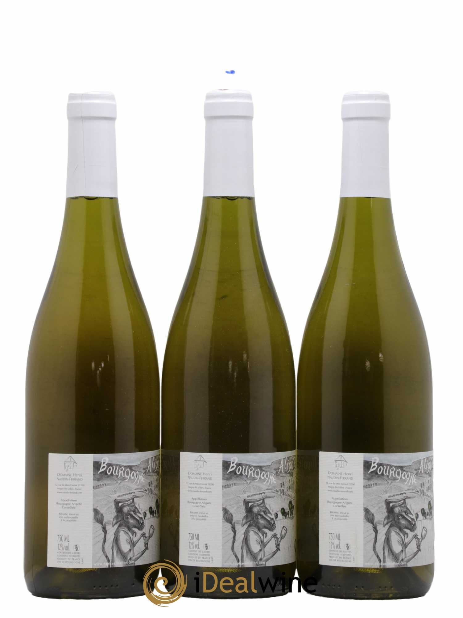 Bourgogne Aligoté Naudin-Ferrand (Domaine) 2019 - Lot de 3 bouteilles - 1