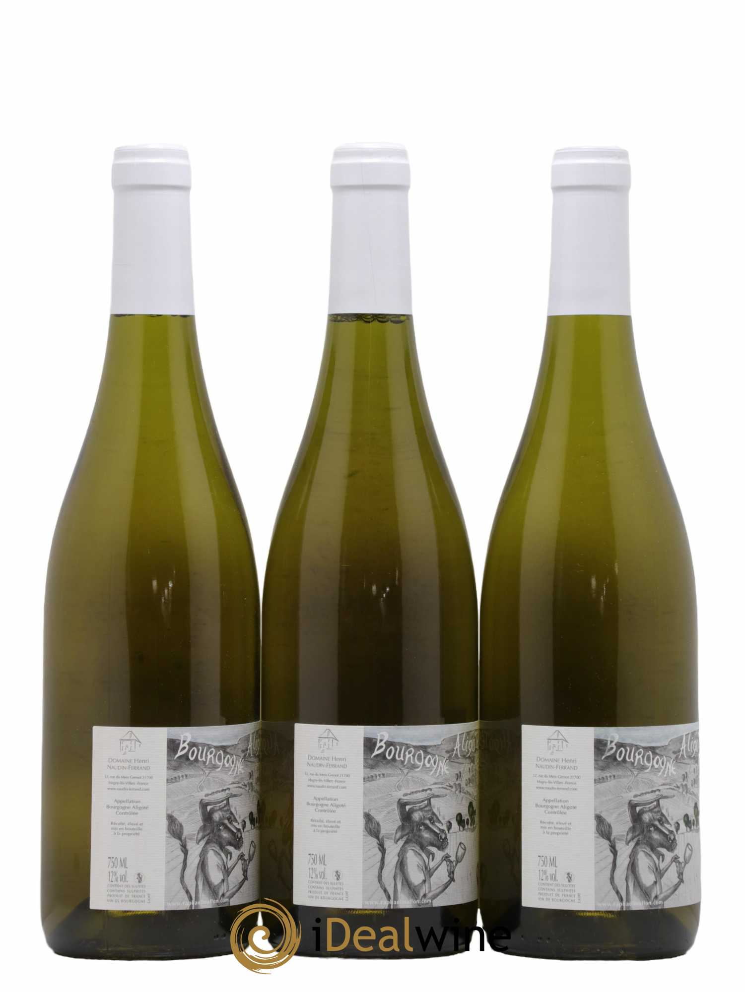 Bourgogne Aligoté Naudin-Ferrand (Domaine) 2019 - Lot de 3 bouteilles - 1