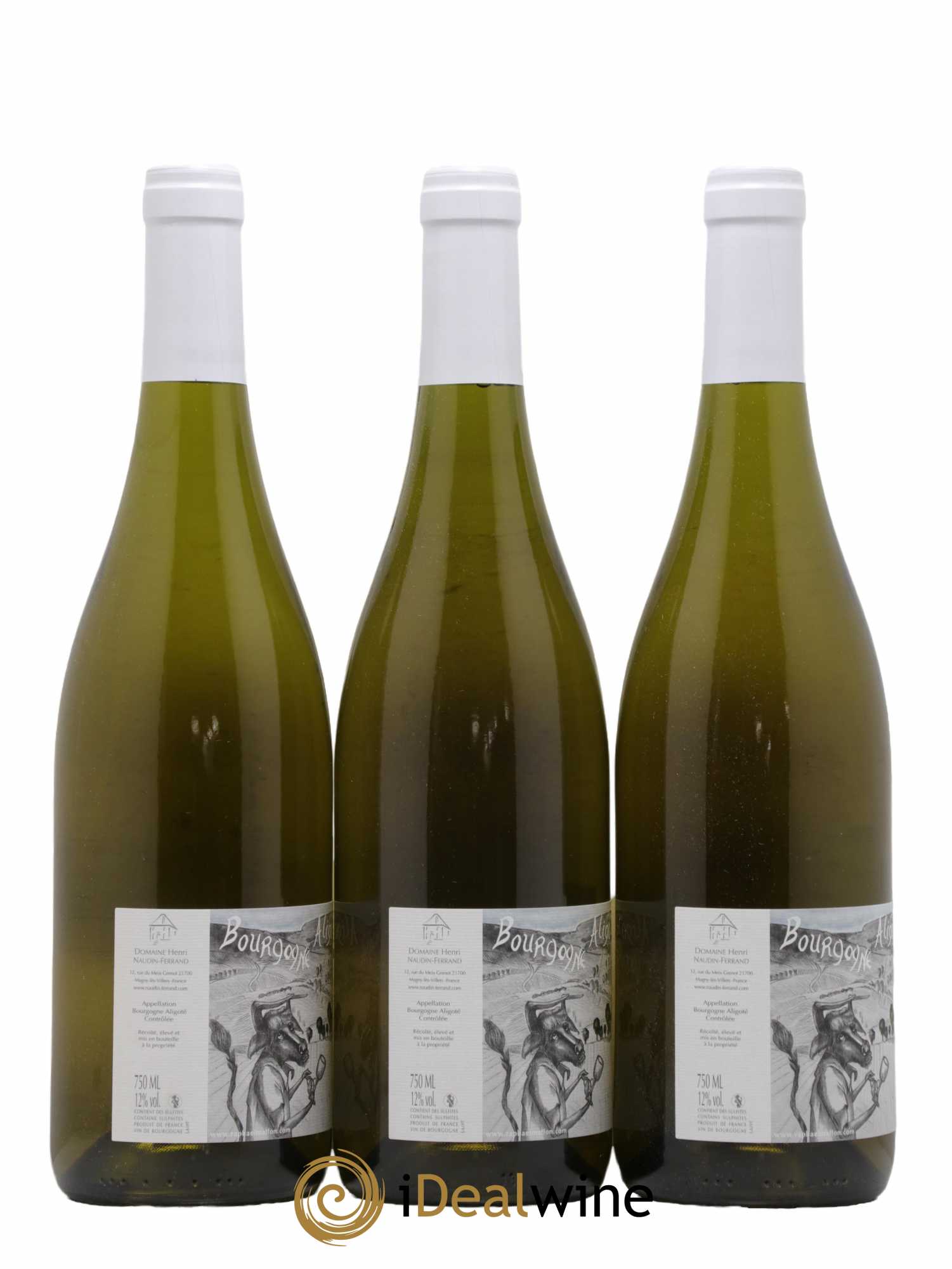 Bourgogne Aligoté Naudin-Ferrand (Domaine) 2019 - Lot de 3 bouteilles - 1