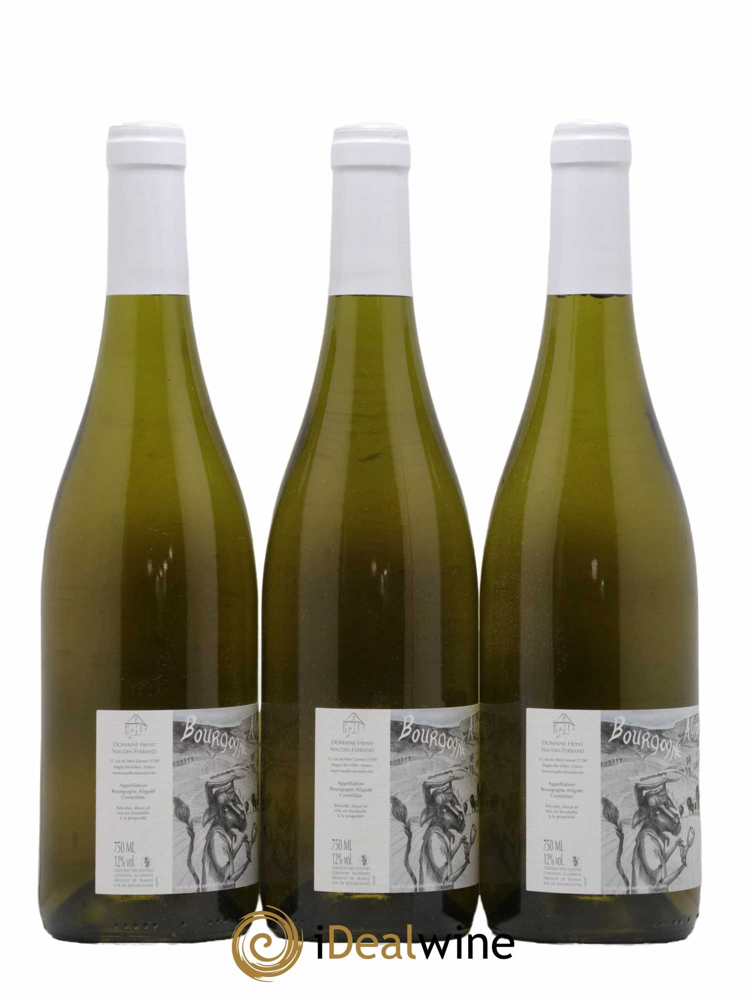 Bourgogne Aligoté Naudin-Ferrand (Domaine) 2019 - Lot de 3 bouteilles - 1