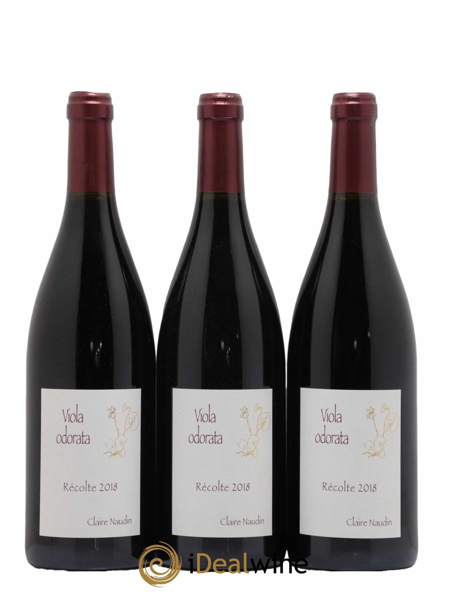 Côte de Nuits-Villages Viola Odorata Naudin-Ferrand (Domaine) 2018 - Lot de 3 bouteilles - 0
