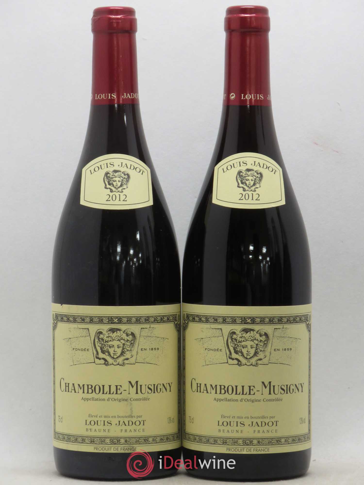 Chambolle-Musigny Maison Louis Jadot 2012 - Lot de 2 bouteilles - 0