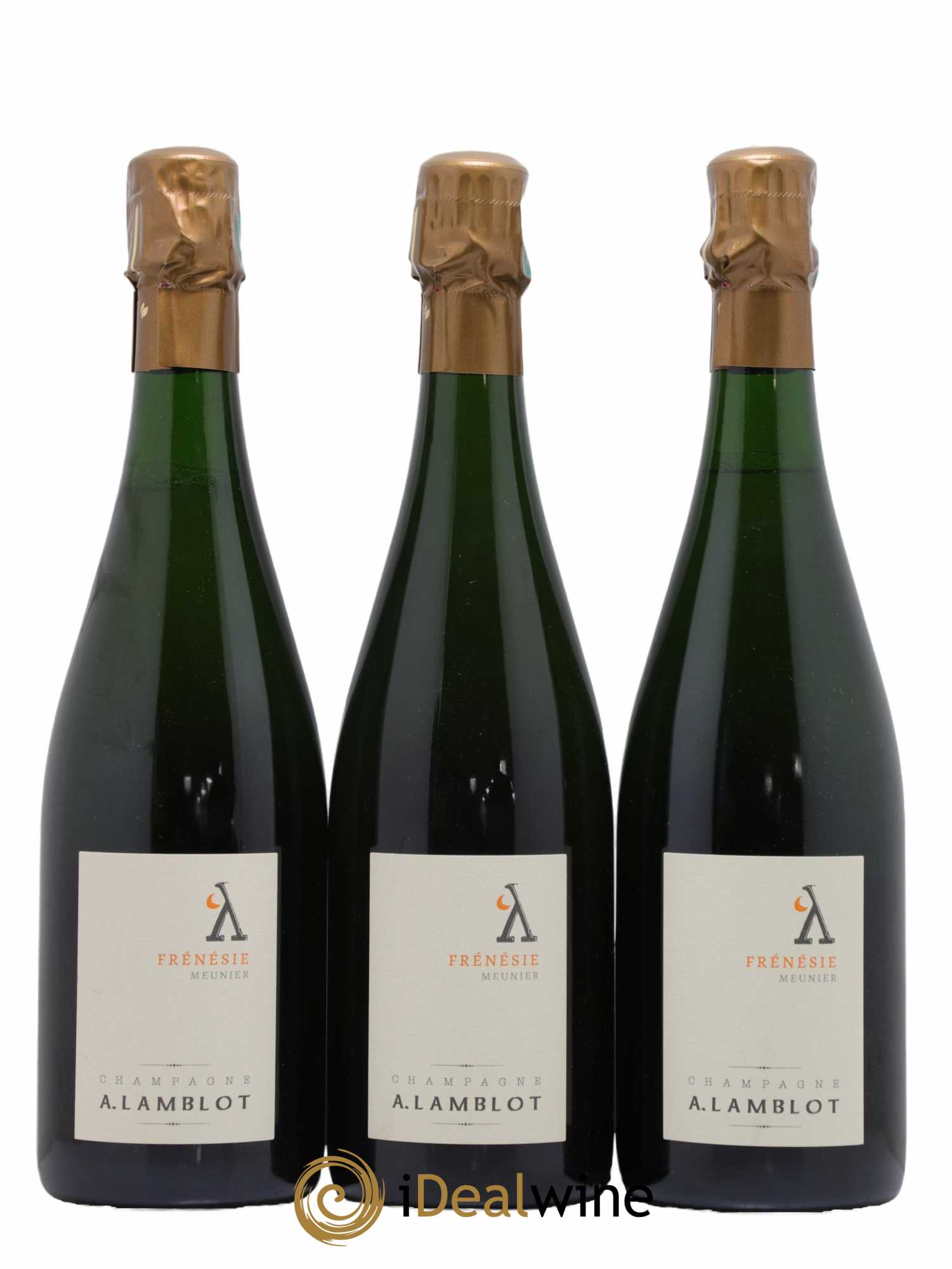 Champagne Brut Nature Frénésie Meunier Lamblot - Lot de 3 bouteilles - 0
