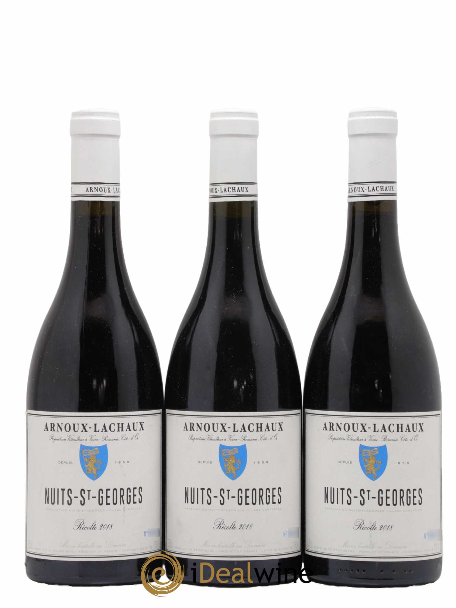 Nuits-Saint-Georges Arnoux-Lachaux (Domaine) 2018 - Lot de 3 bouteilles - 0